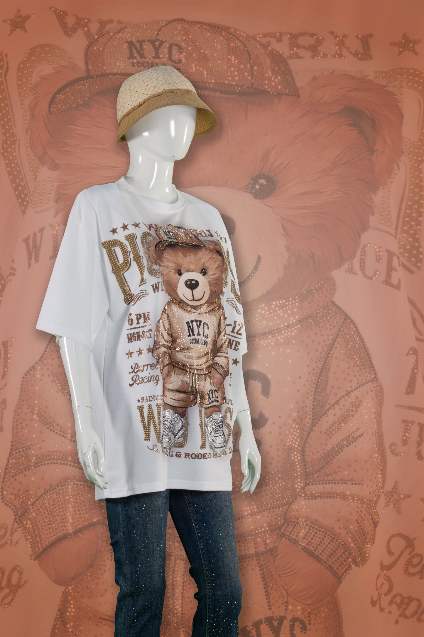 T-Shirt Premium motif NYC Bear
