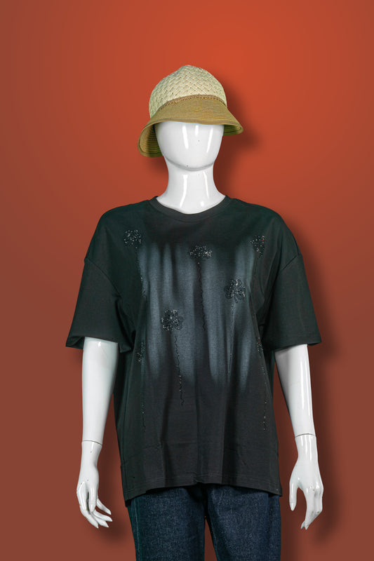 T-Shirt Tencel Motif Clover