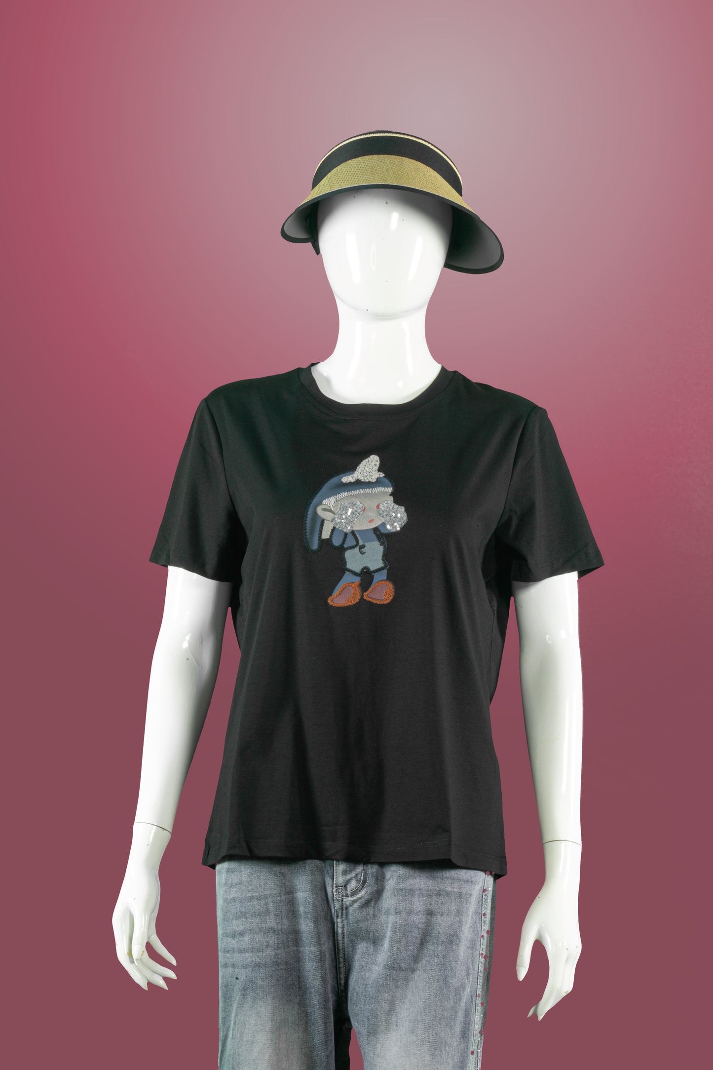 T-Shirt Tencel Motif Cry Boy