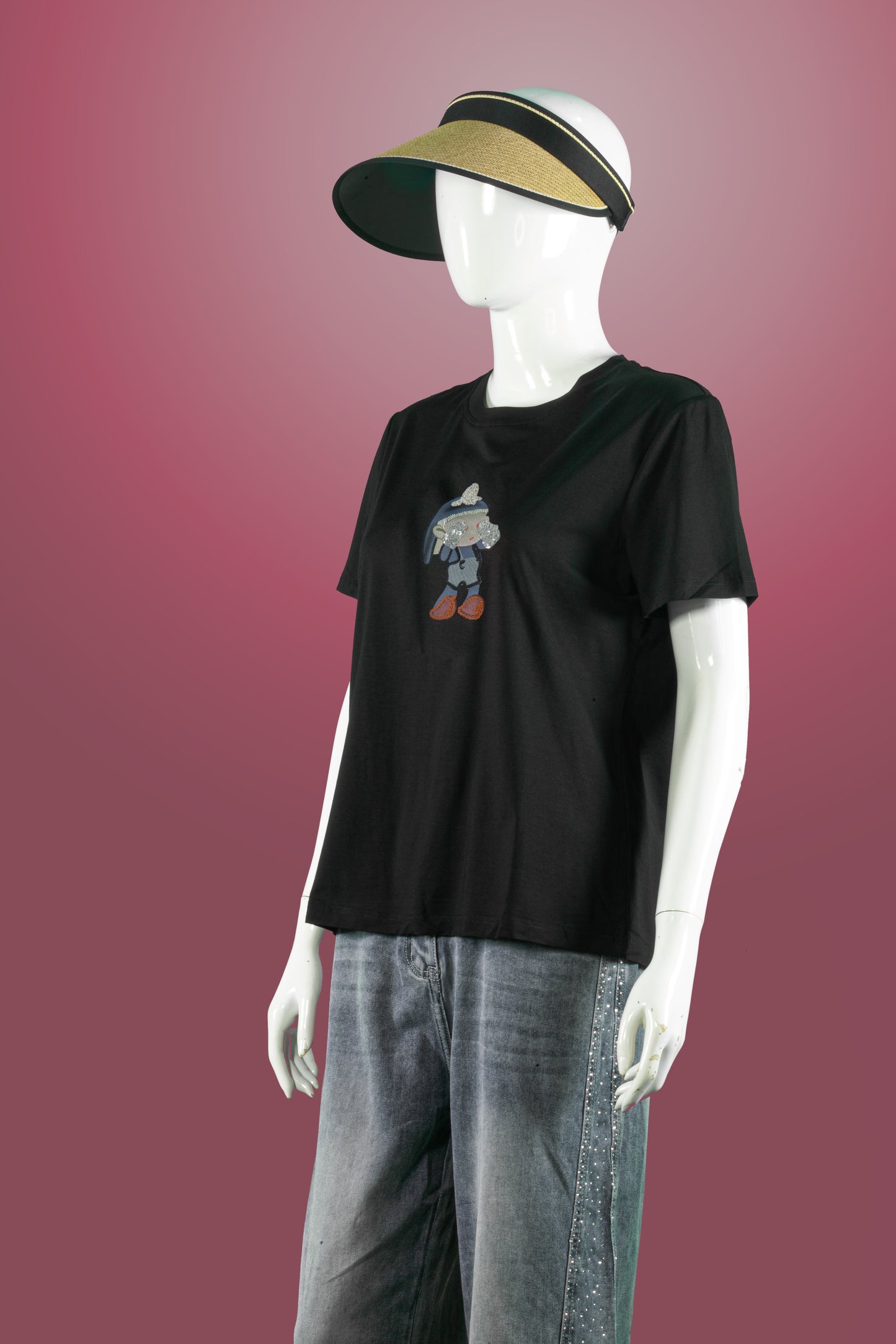 T-Shirt Tencel Motif Cry Boy