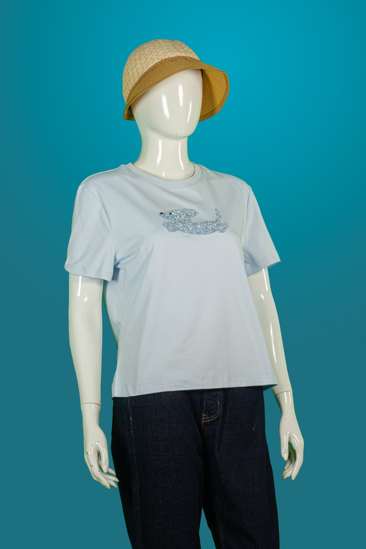 T-Shirt Katun Premium Motif Puppy