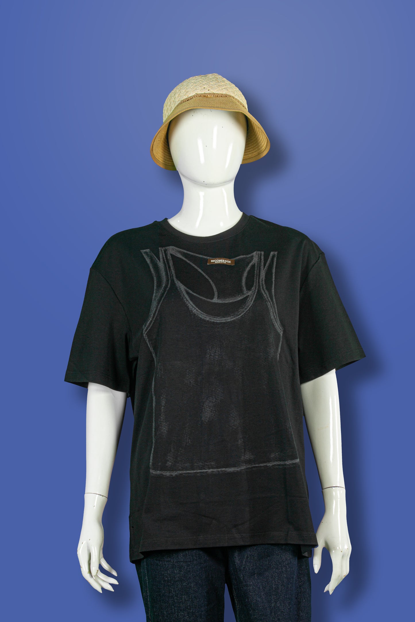 T-Shirt Tencel Motif Kaos