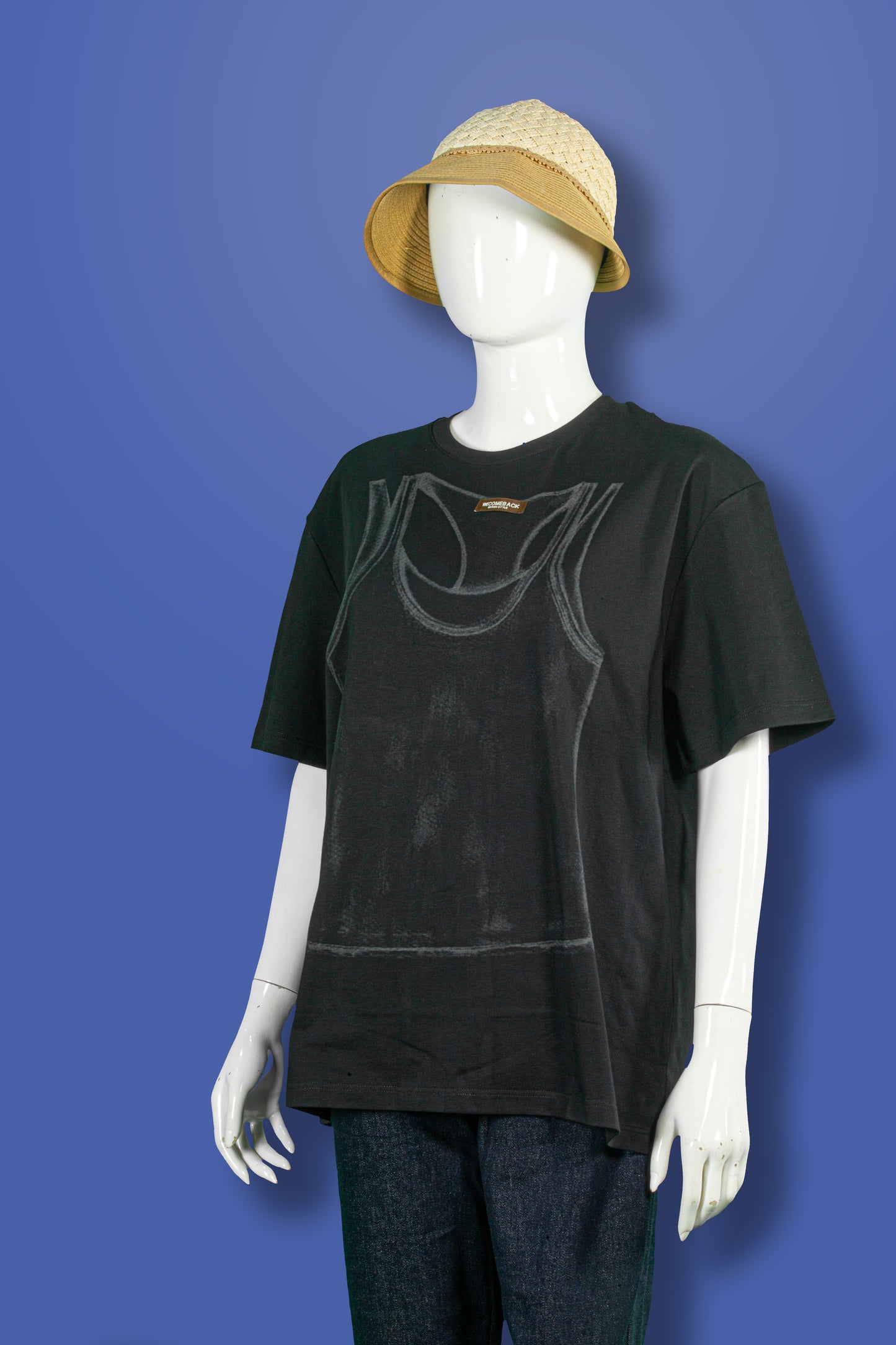 T-Shirt Tencel Motif Kaos