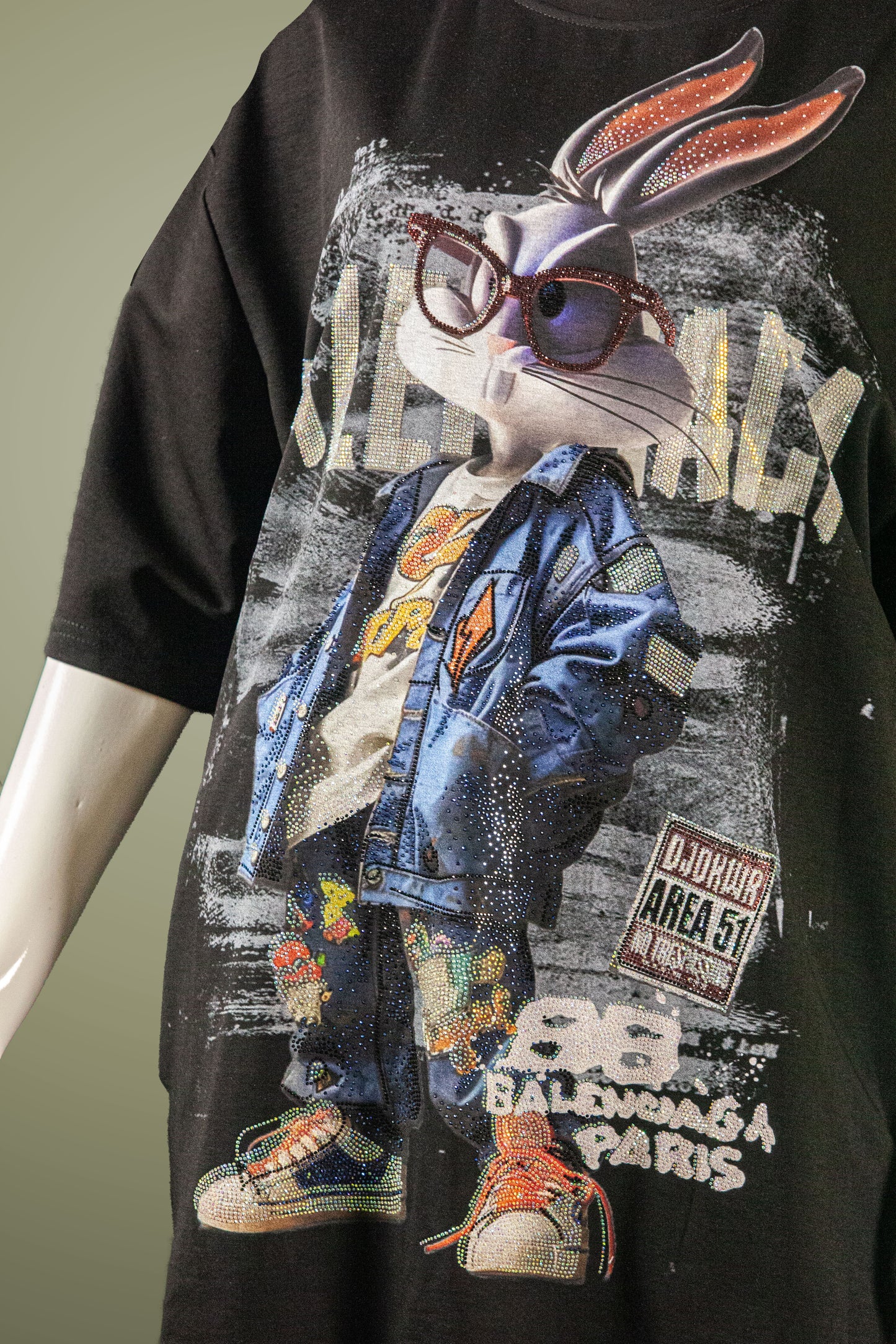 T-Shirt Premium Motif Cool Bunny