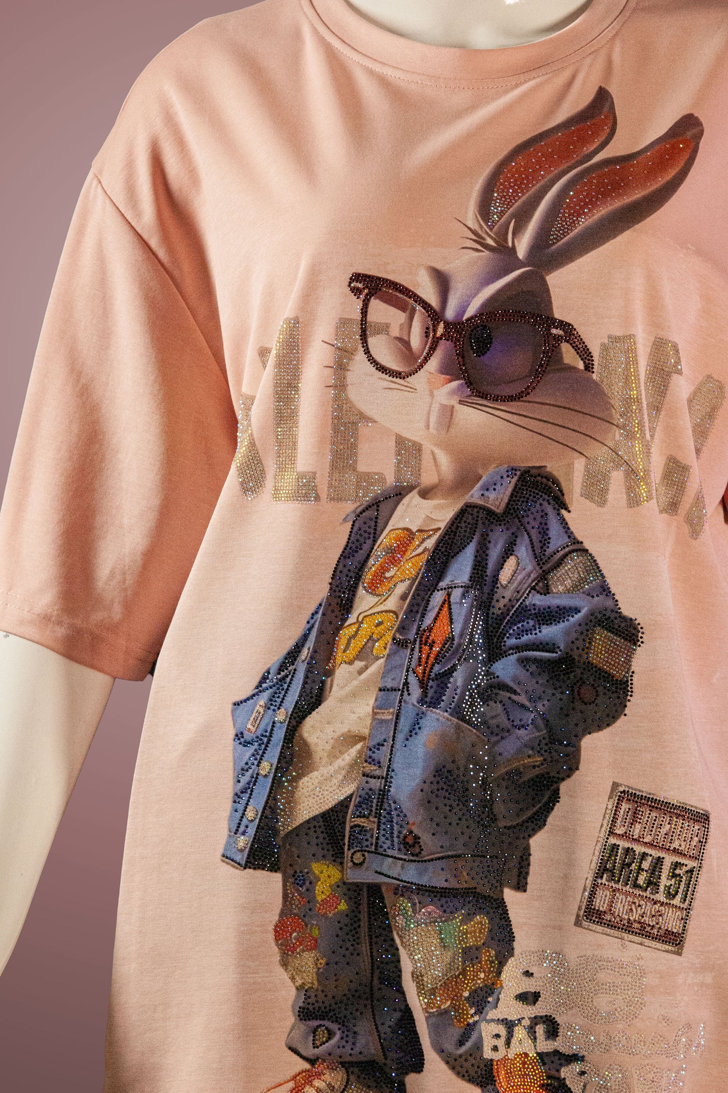 T-Shirt Premium Motif Cool Bunny