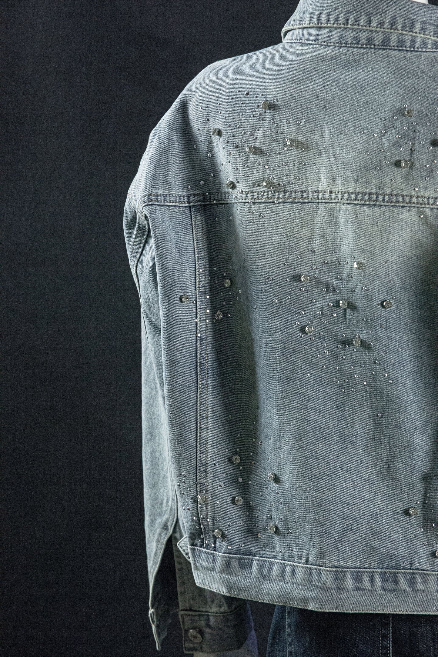 Jaket Jeans Premium Bling2