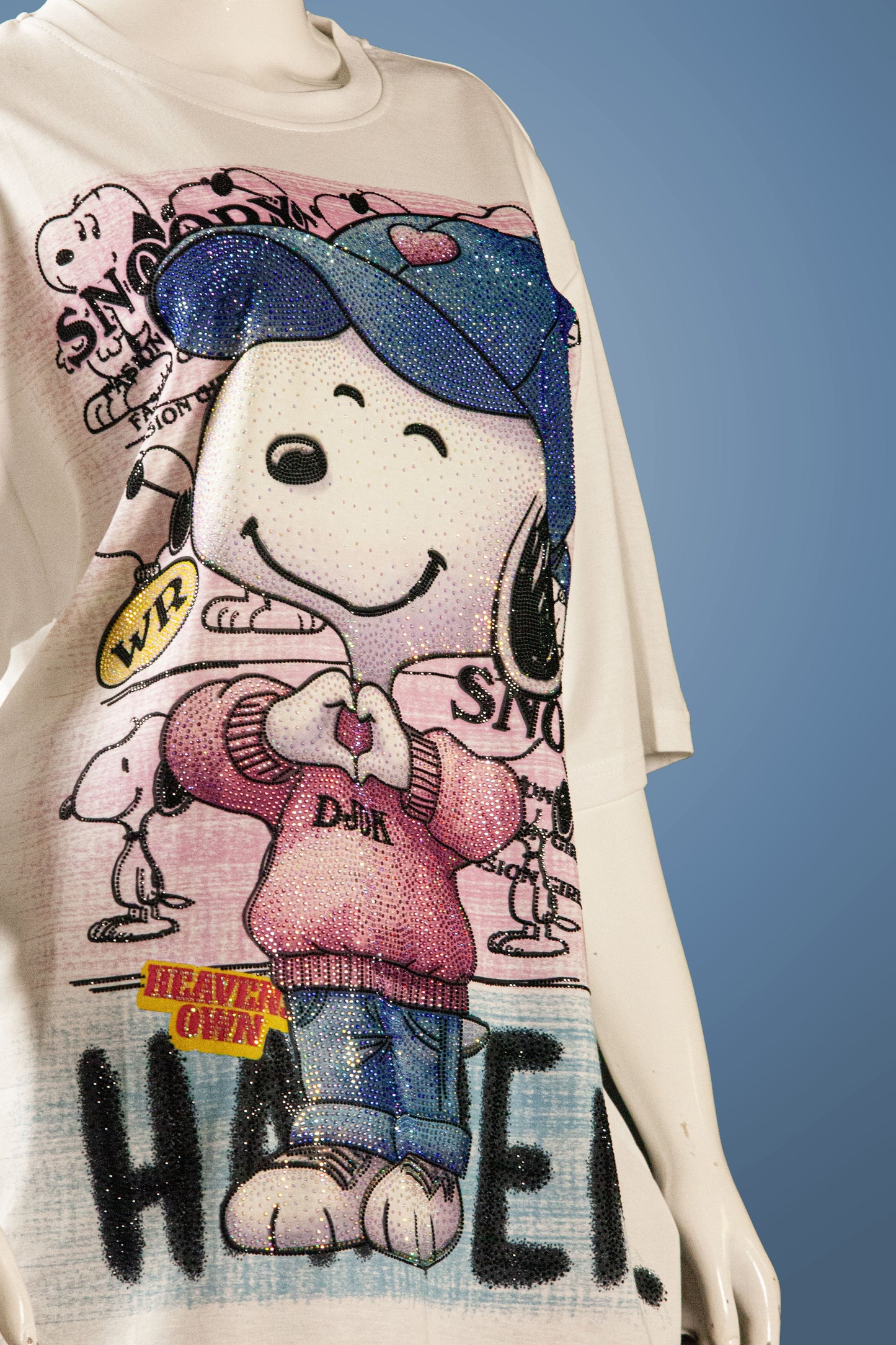 T-Shirt Premium Motif Snoopy Love