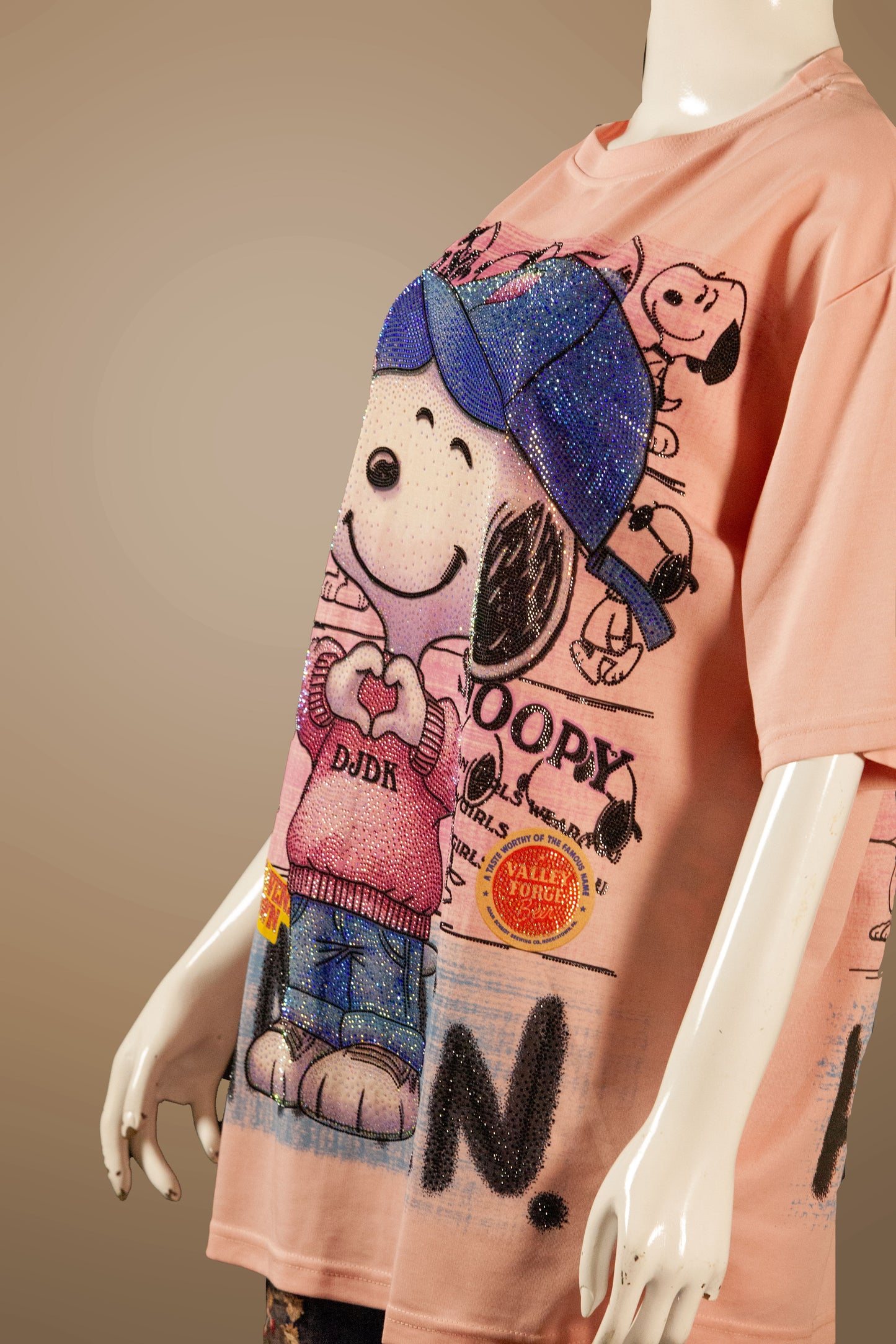 T-Shirt Premium Motif Snoopy Love