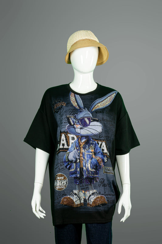 T-Shirt Premium Motif Bunny Carnival