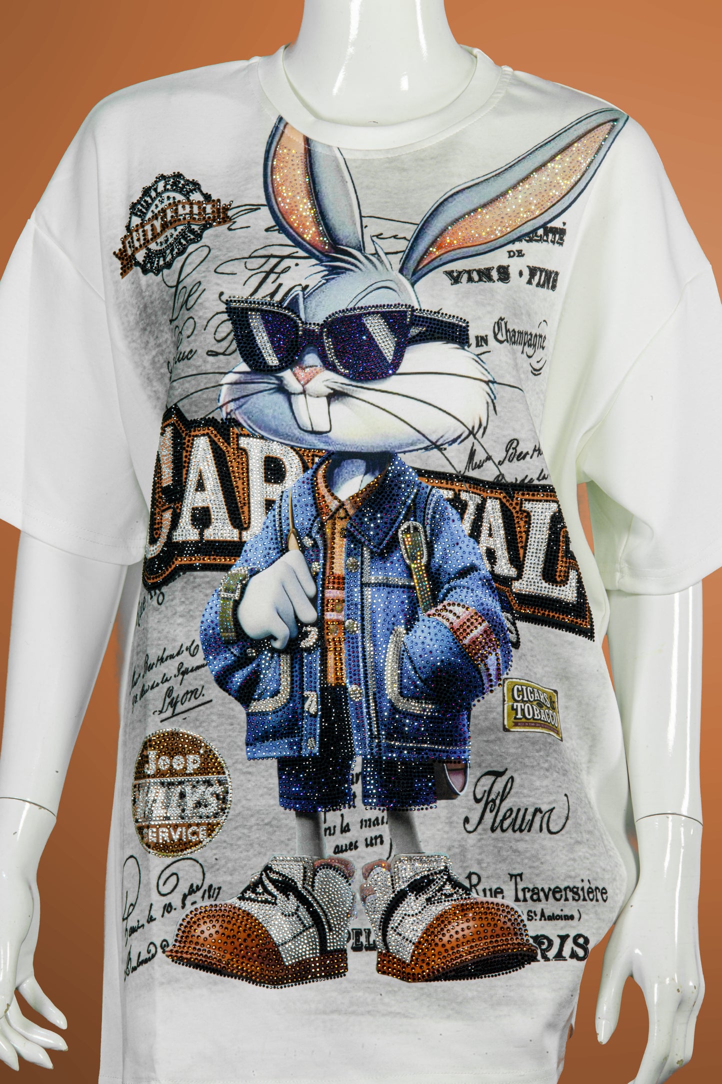 T-Shirt Premium Motif Bunny Carnival
