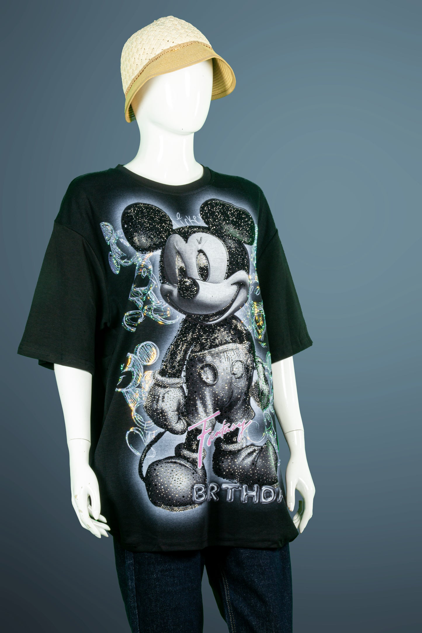 T-Shirt Premium Motif Mickey Birthday