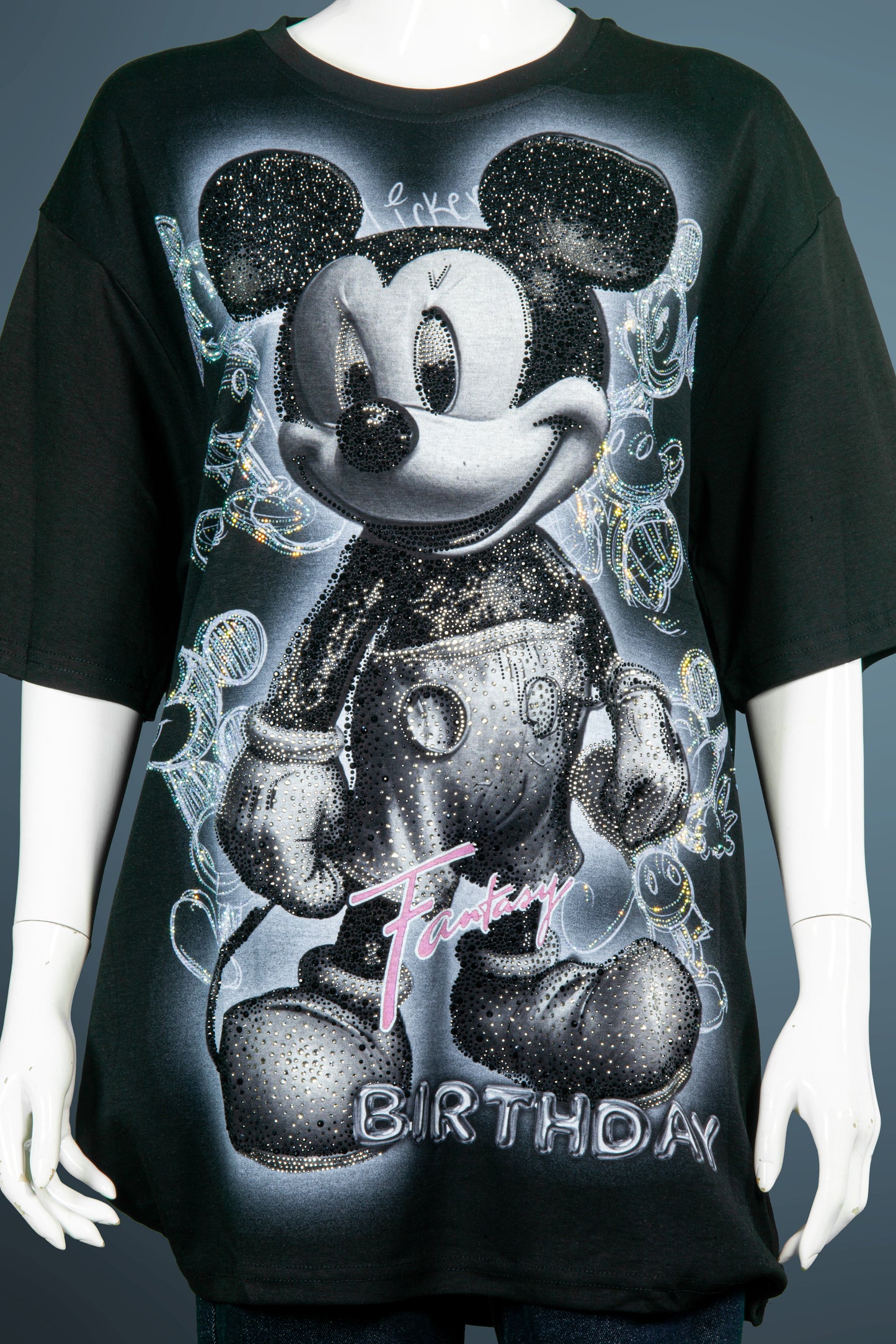 T-Shirt Premium Motif Mickey Birthday