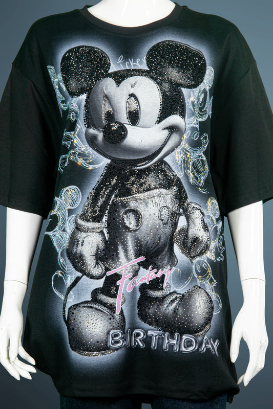 T-Shirt Premium Motif Mickey Birthday