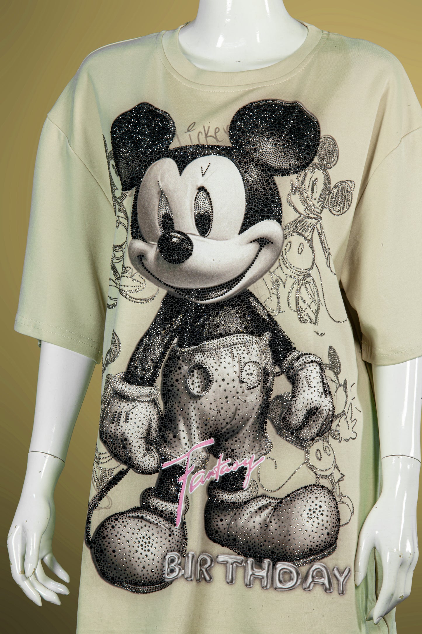 T-Shirt Premium Motif Mickey Birthday