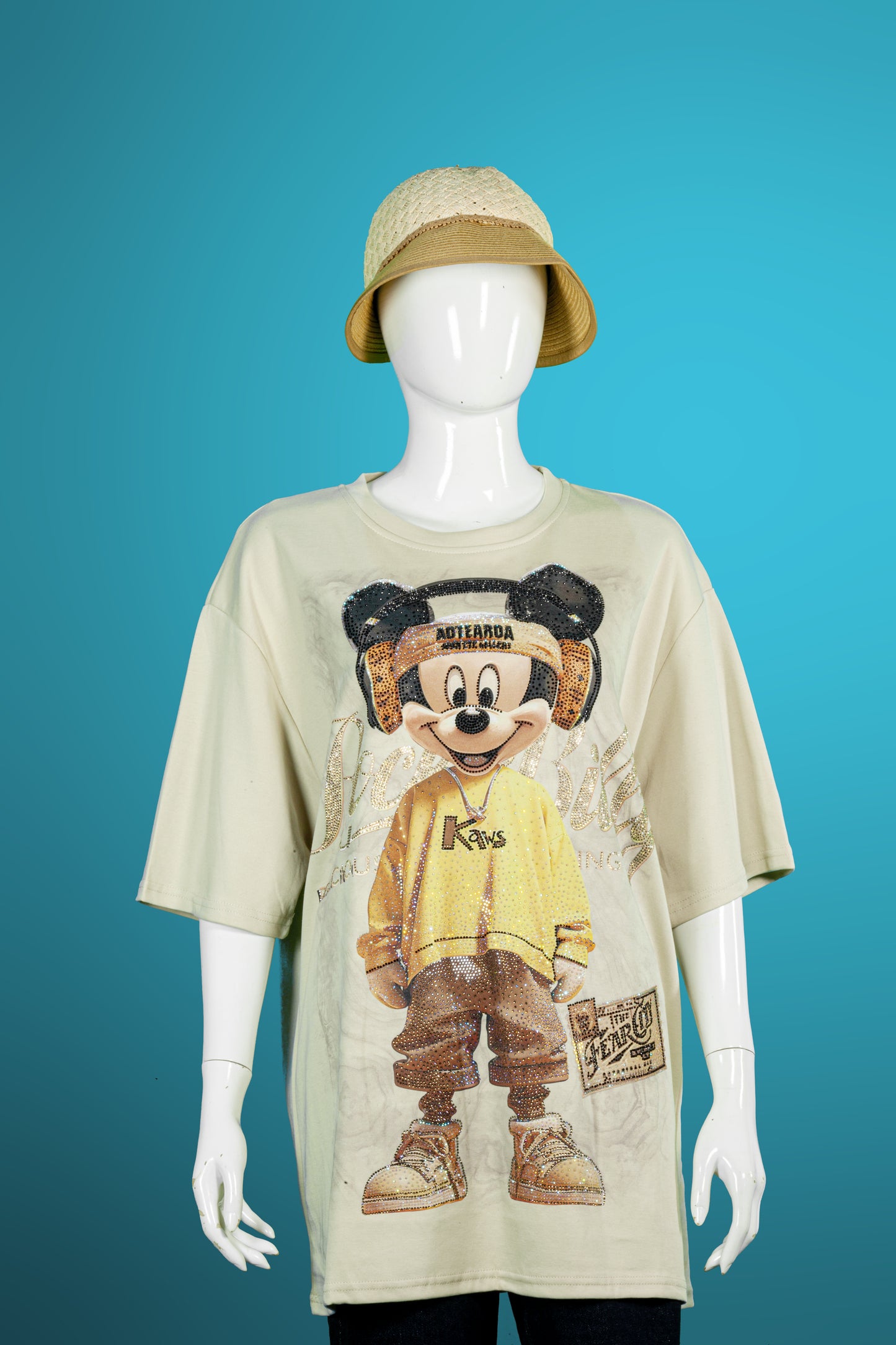 T-Shirt Premium Motif Mickey Rockbilly
