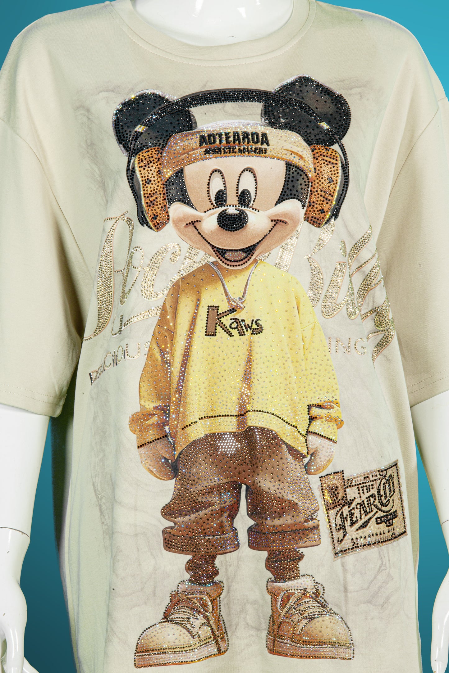 T-Shirt Premium Motif Mickey Rockbilly