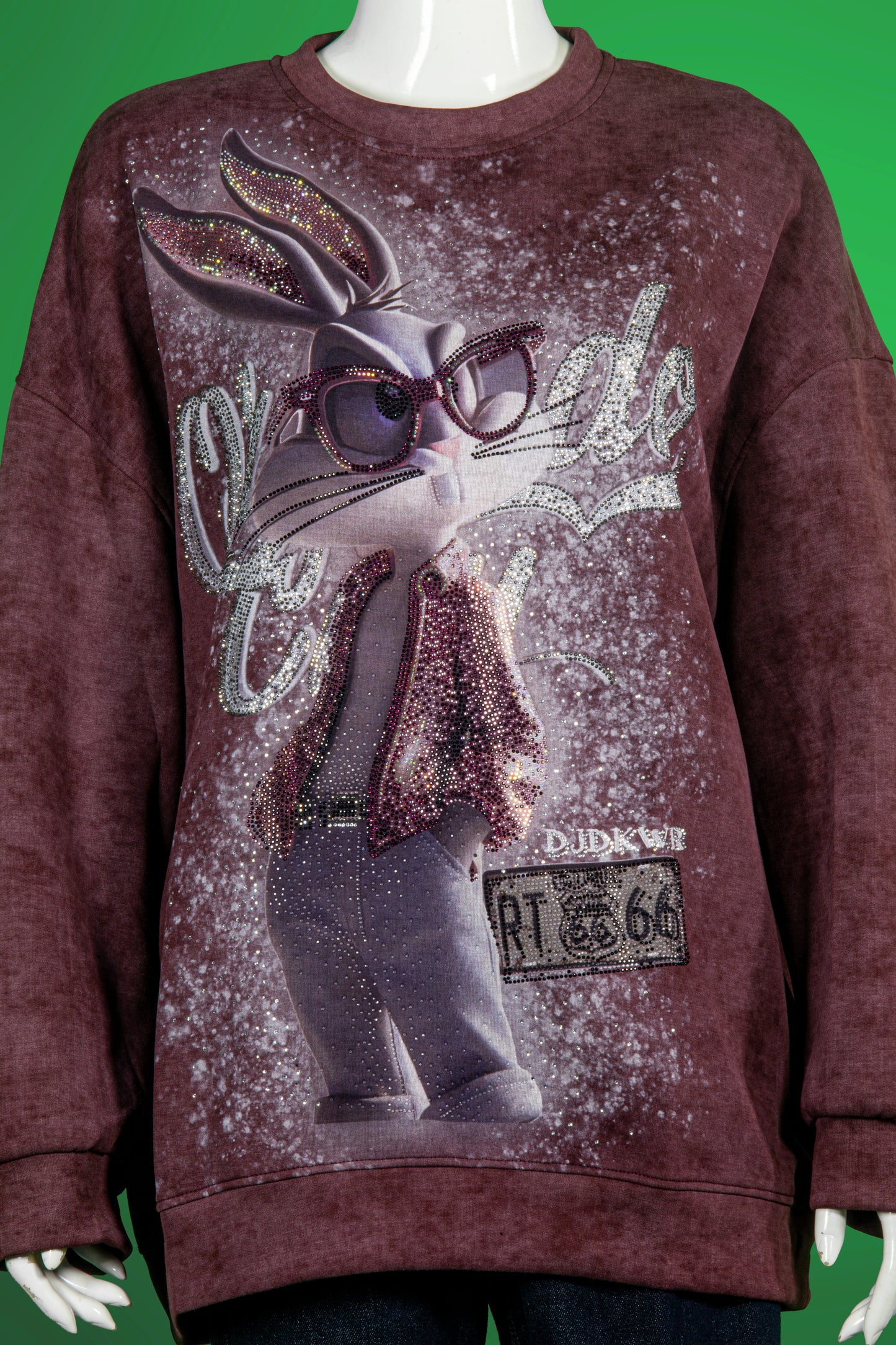 T-Shirt Tangan Panjang Premium Motif Cool Bunny