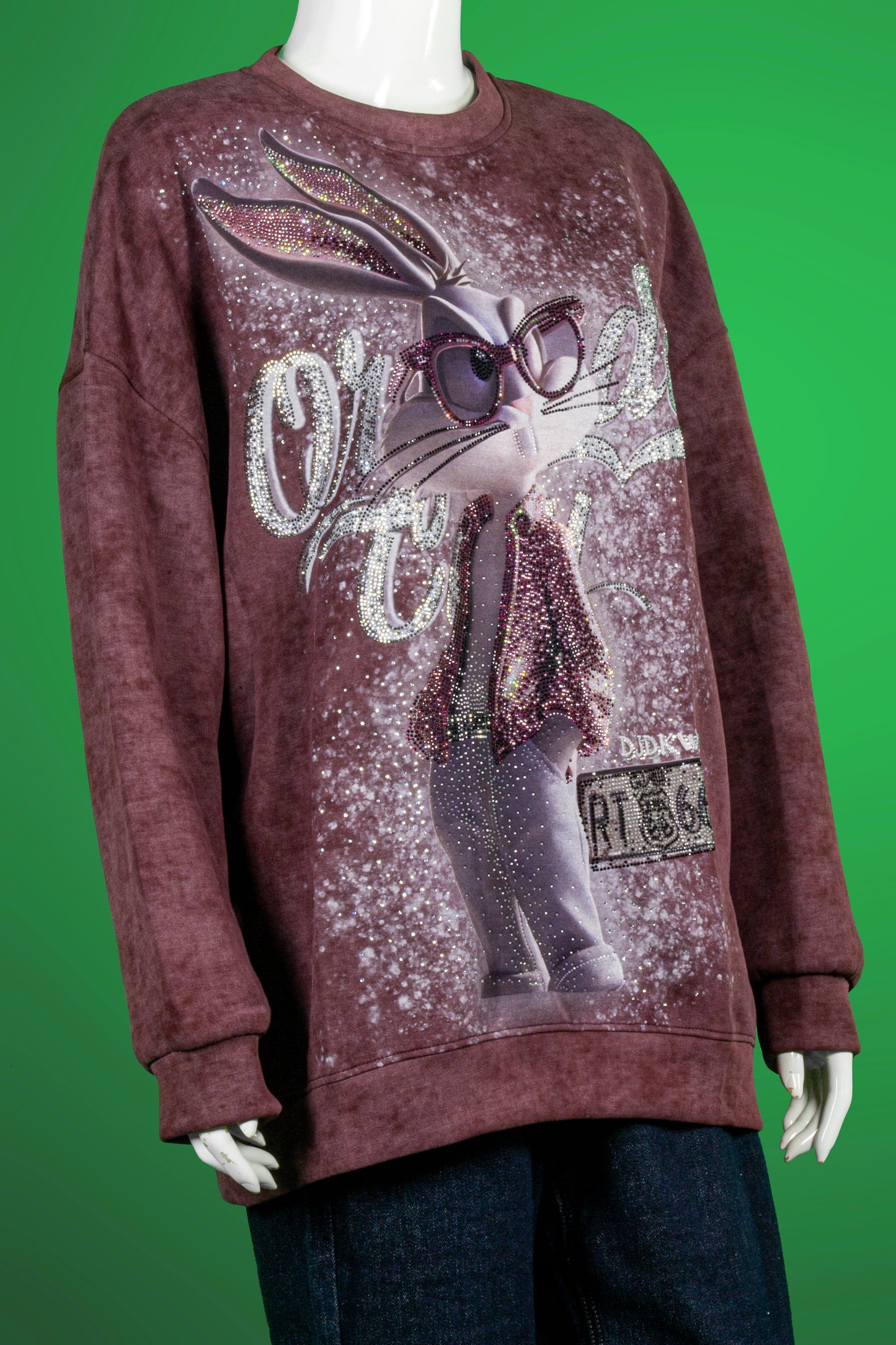 T-Shirt Tangan Panjang Premium Motif Cool Bunny