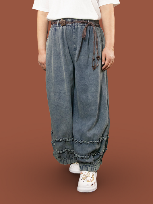 Celana Rok Soft Jeans