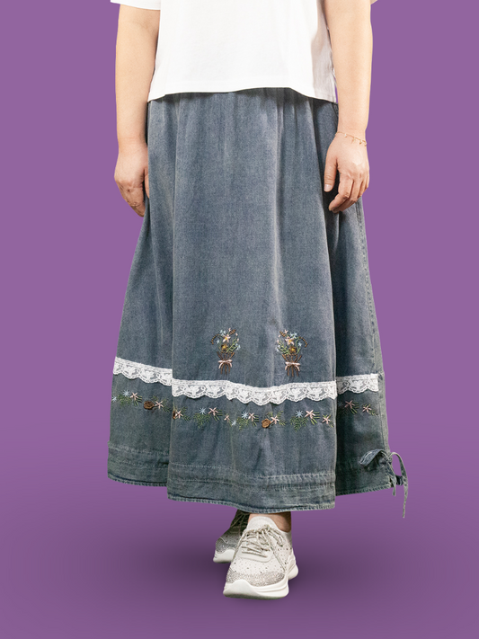 Rok Panjang Soft Jeans