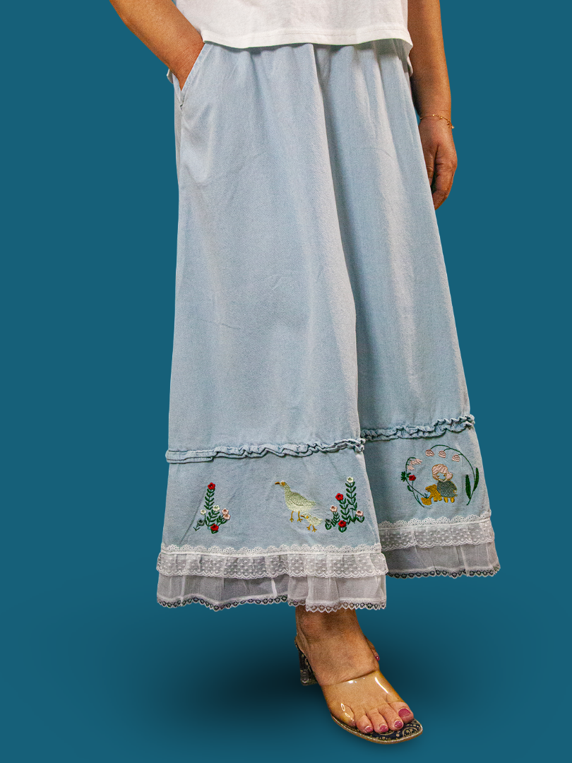 Rok Panjang Katun Renda