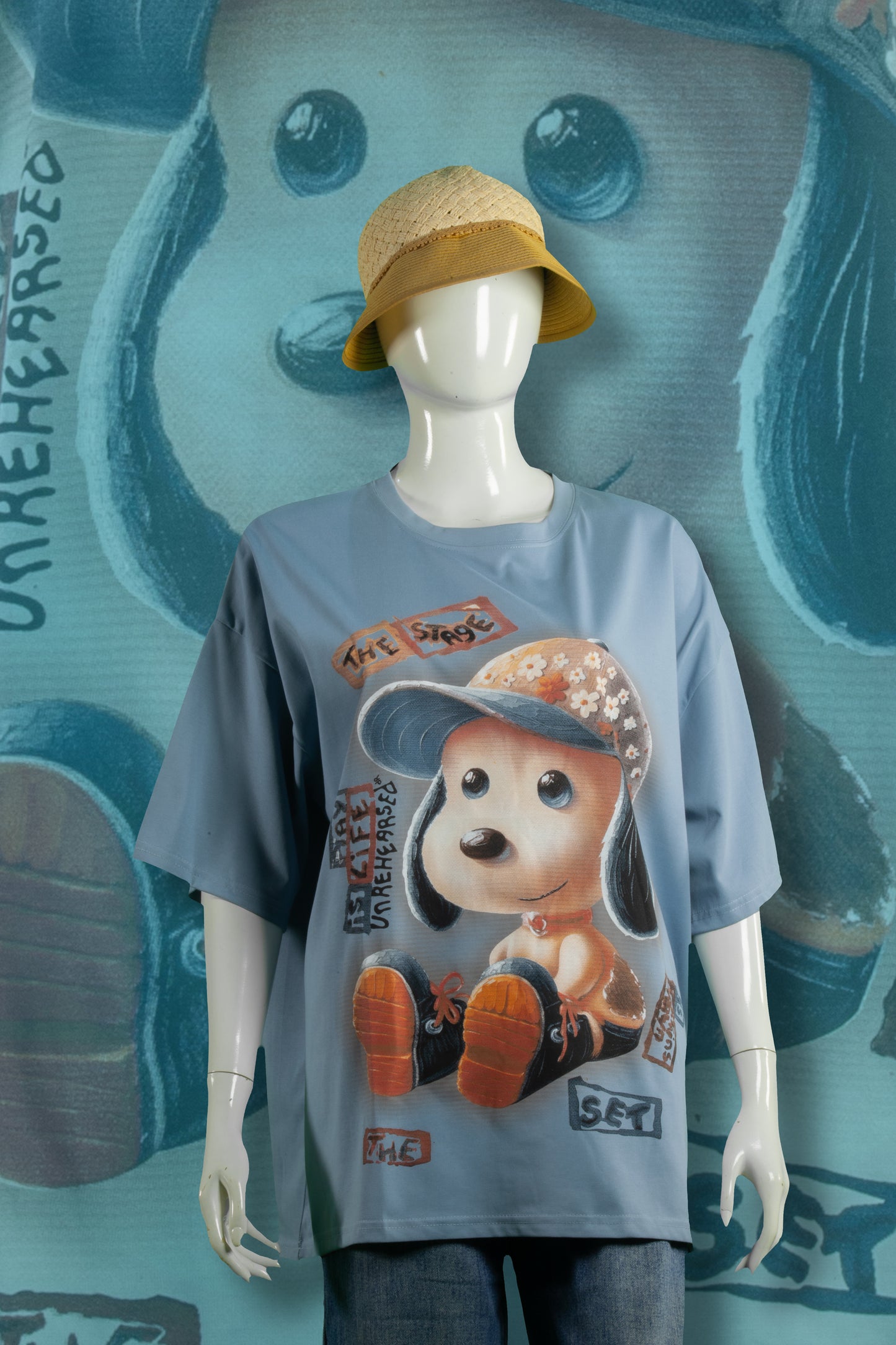T-Shirt Motif Snoopy Adorable