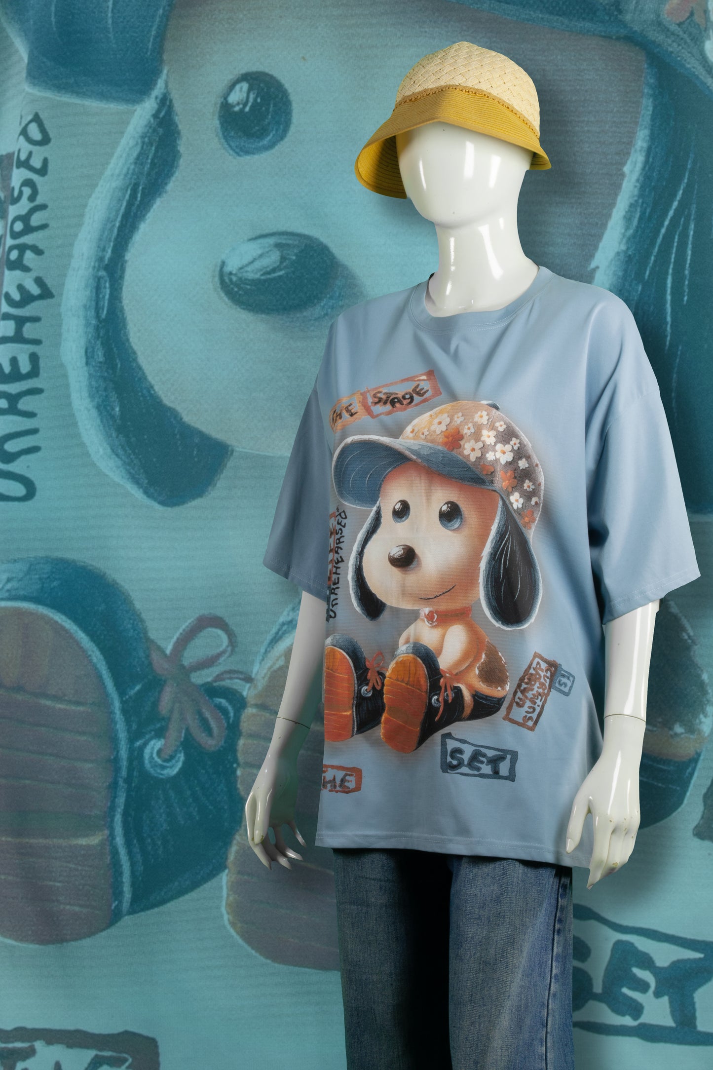 T-Shirt Motif Snoopy Adorable