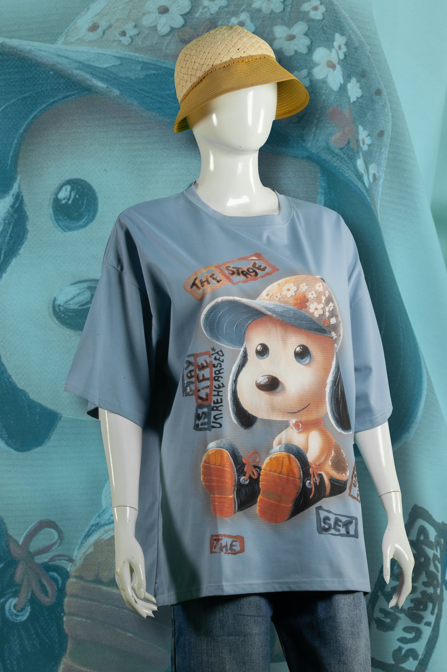T-Shirt Motif Snoopy Adorable