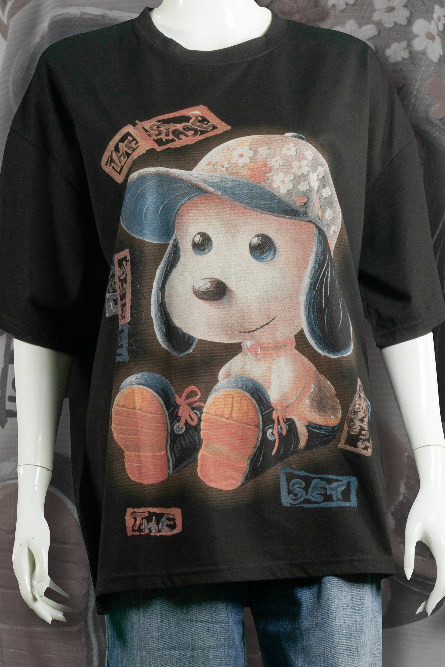 T-Shirt Motif Snoopy Adorable
