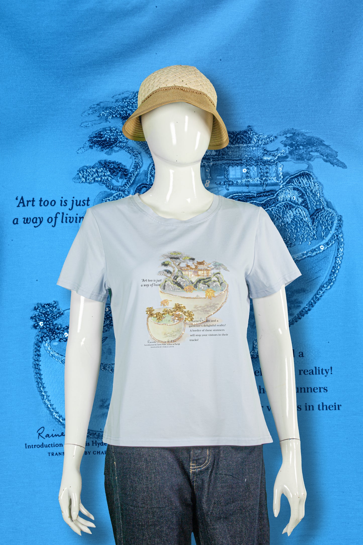 T-Shirt Premium Motif Rumah Pohon