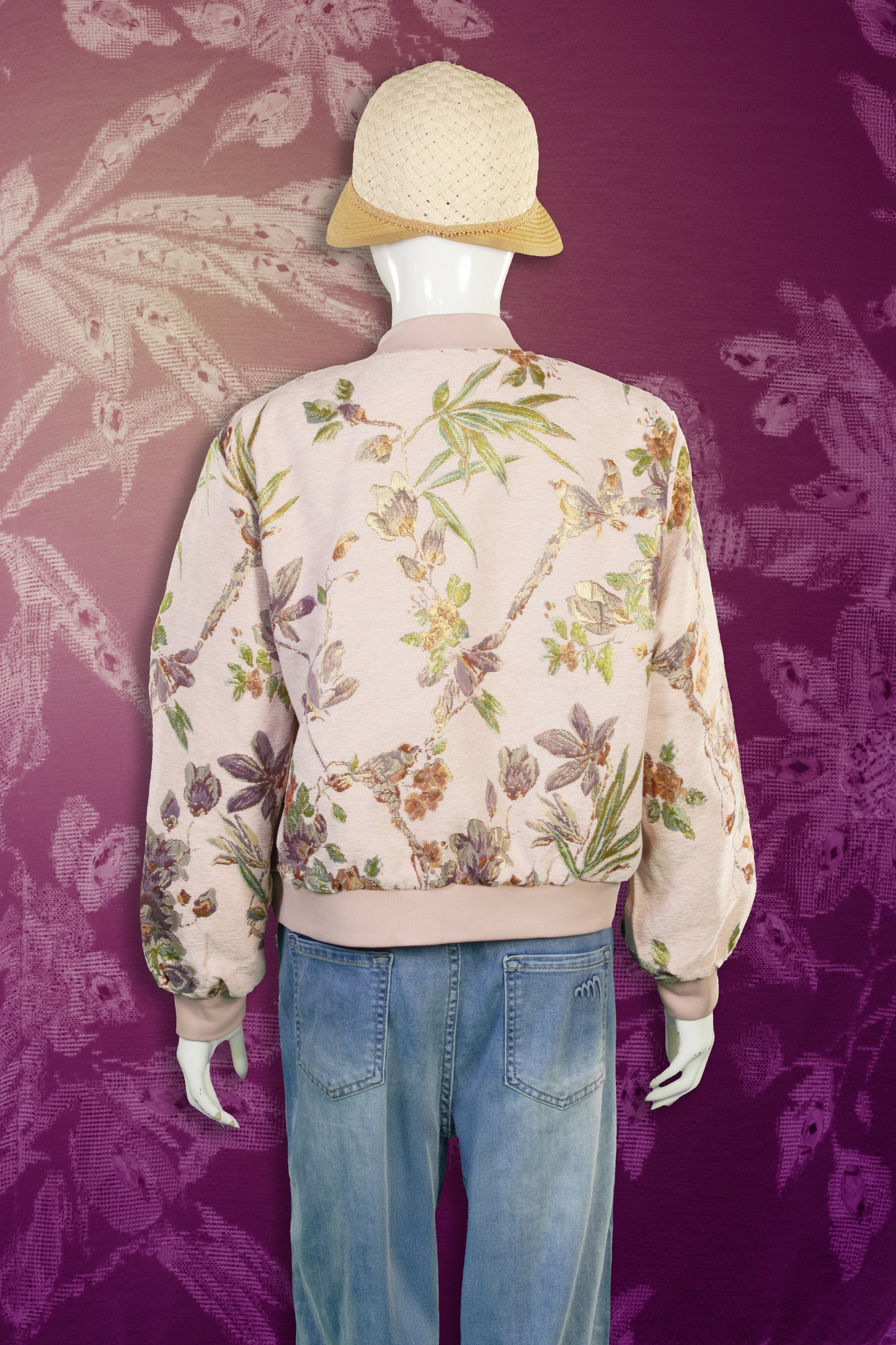Jaket Motif Bamboo