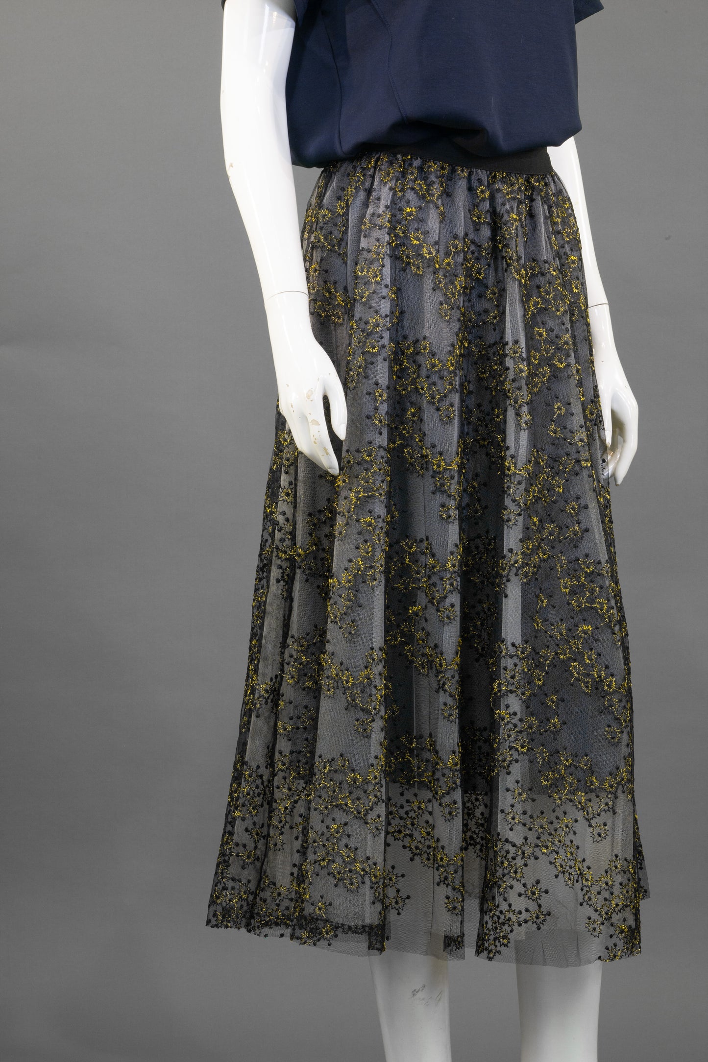 Rok Tile Bordir Floral