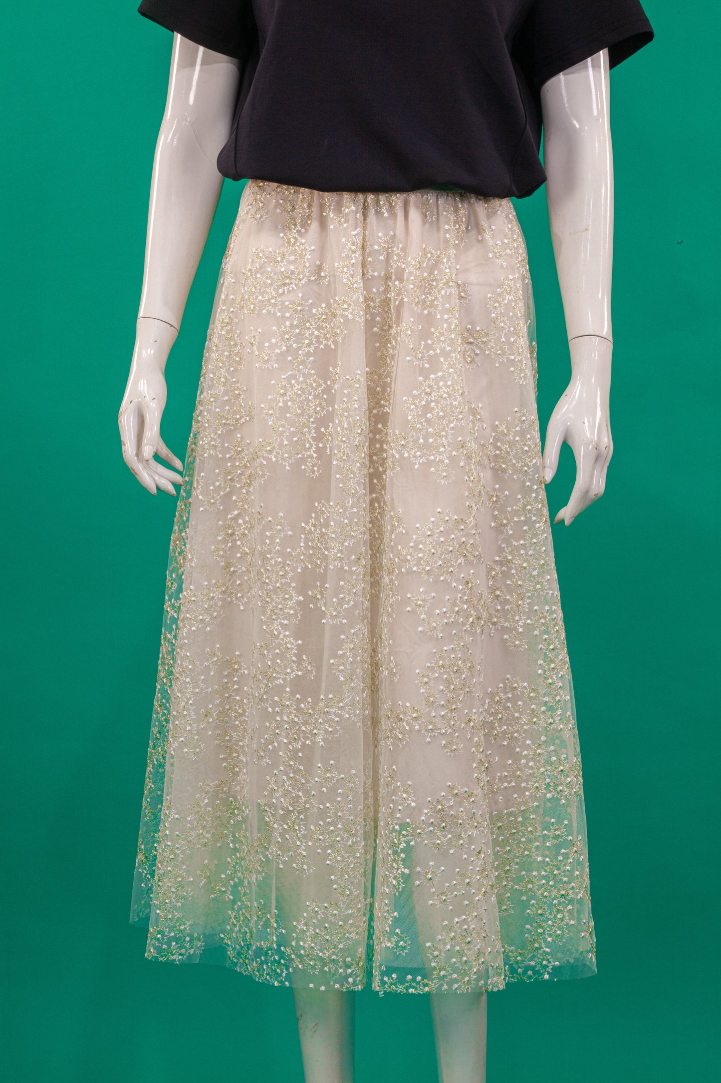 Rok Tile Bordir Floral