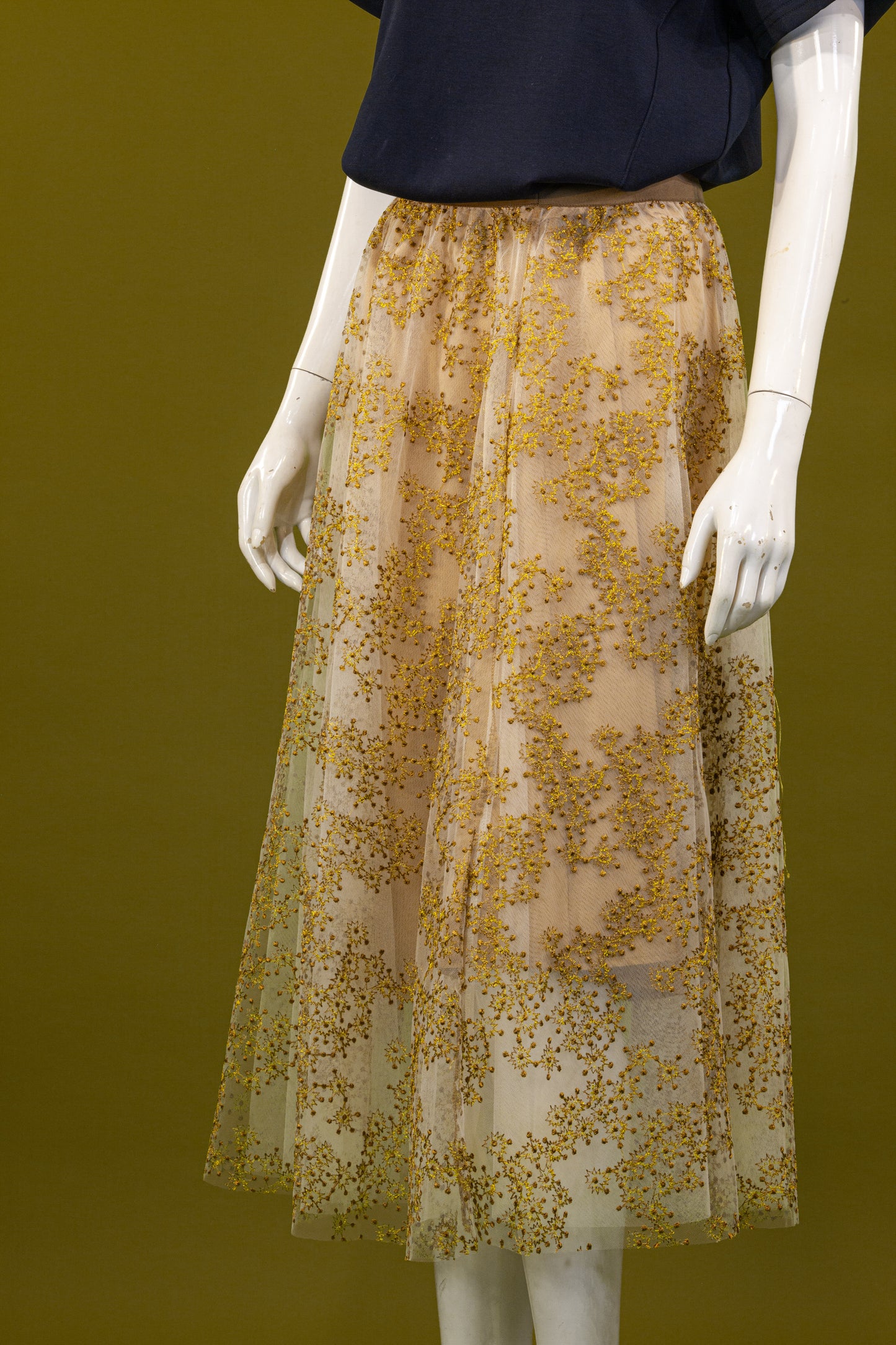 Rok Tile Bordir Floral