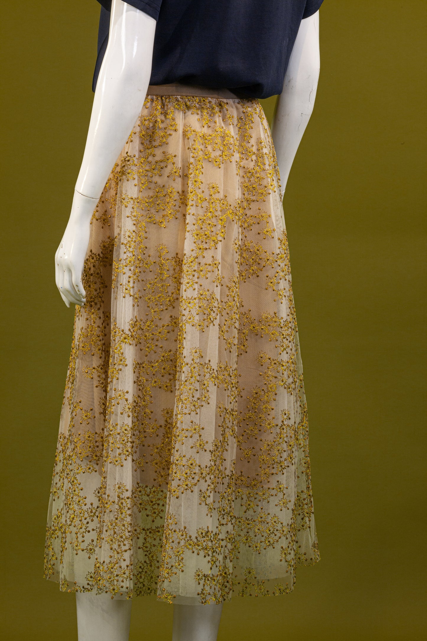 Rok Tile Bordir Floral