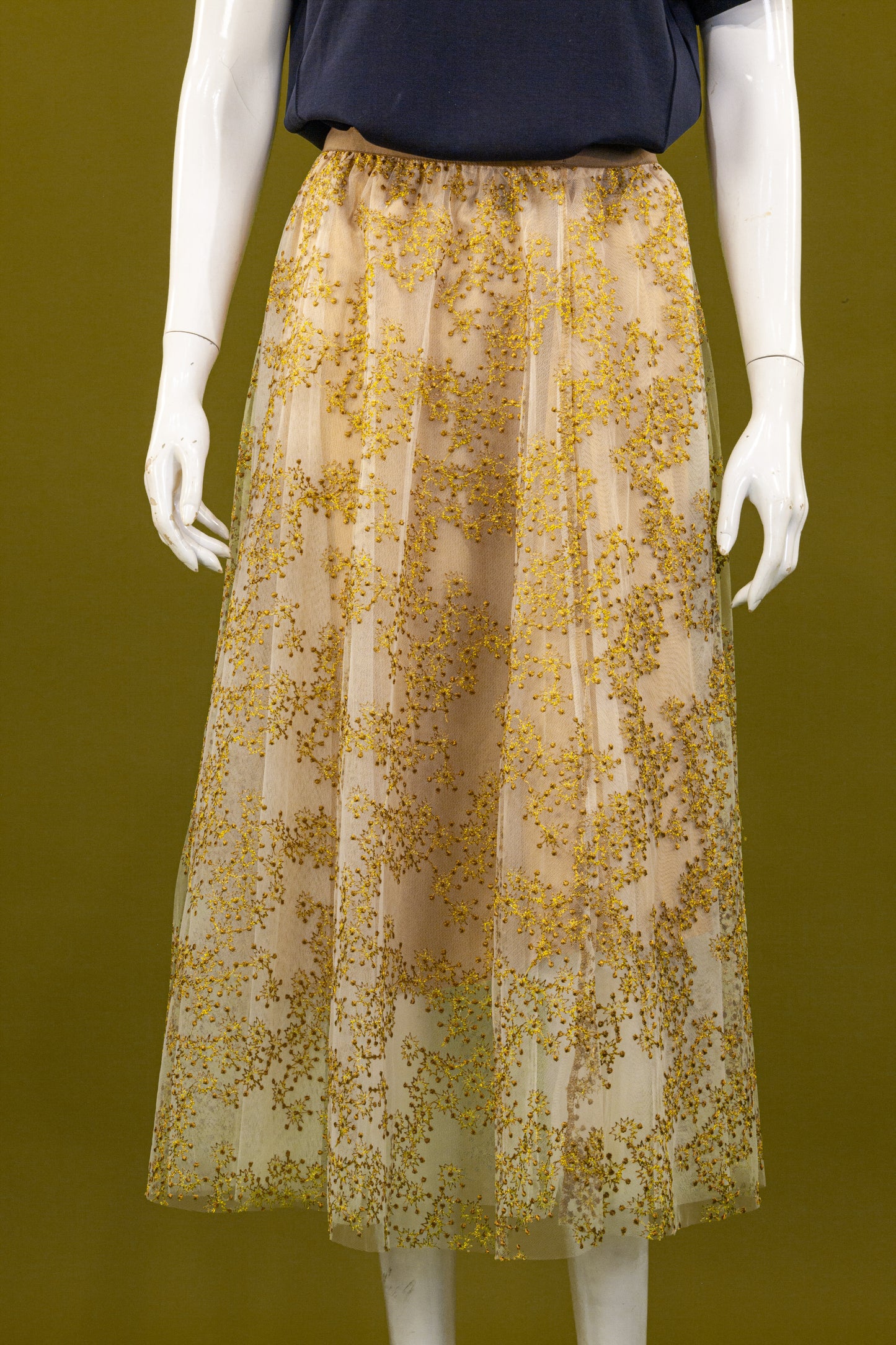 Rok Tile Bordir Floral