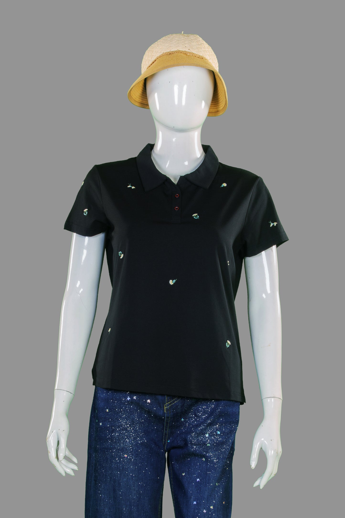 Blouse Motif Single Flower