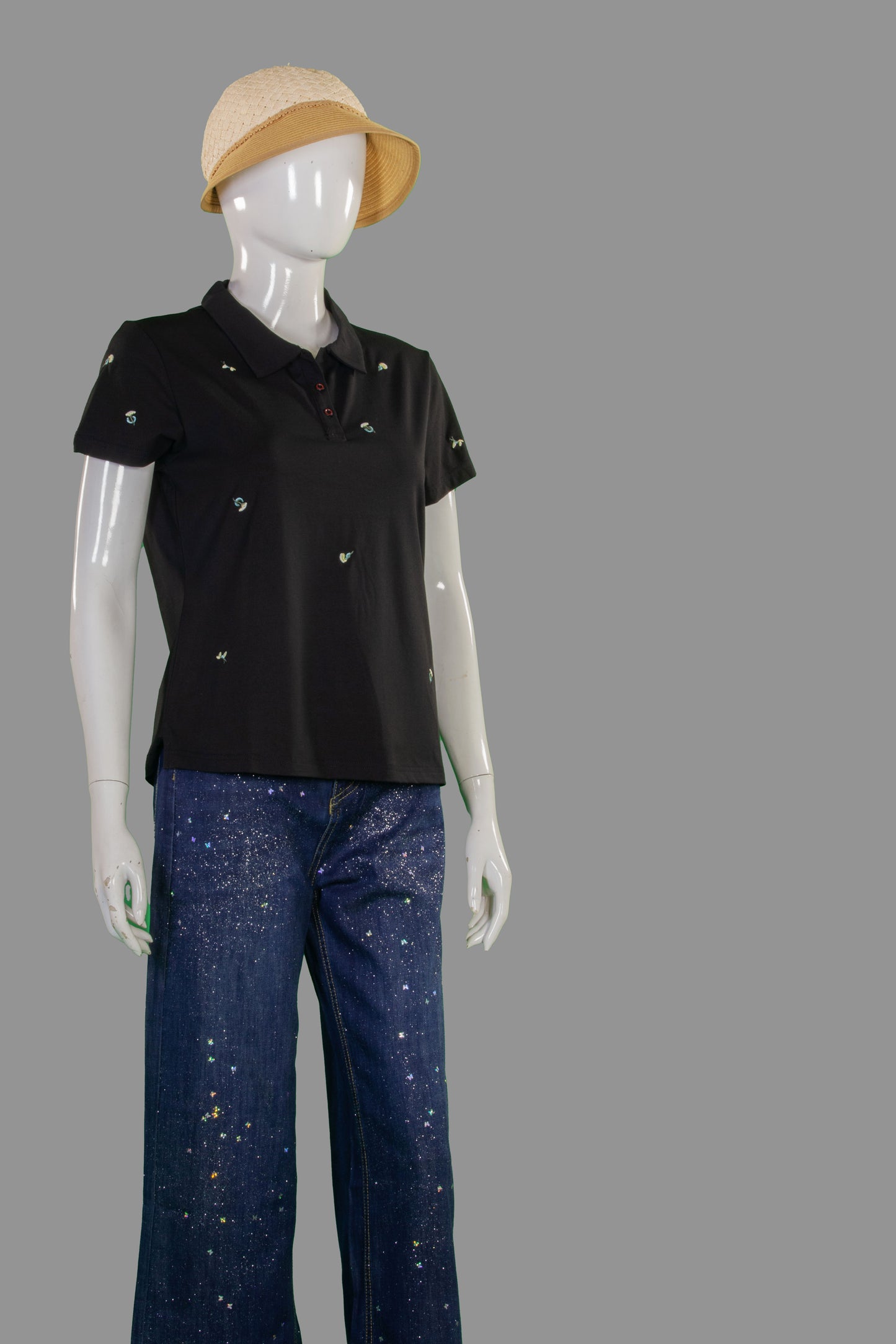 Blouse Motif Single Flower