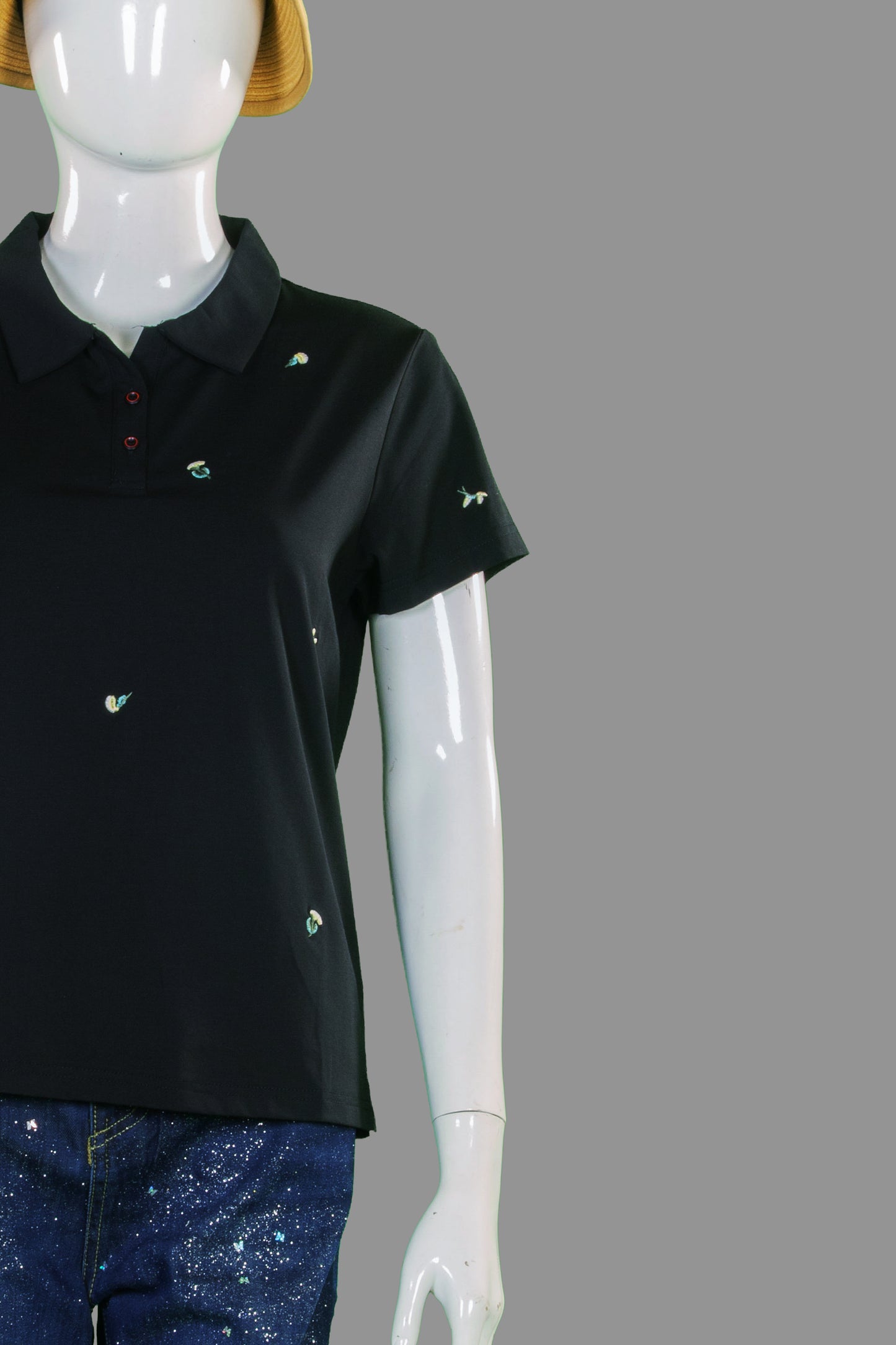 Blouse Motif Single Flower