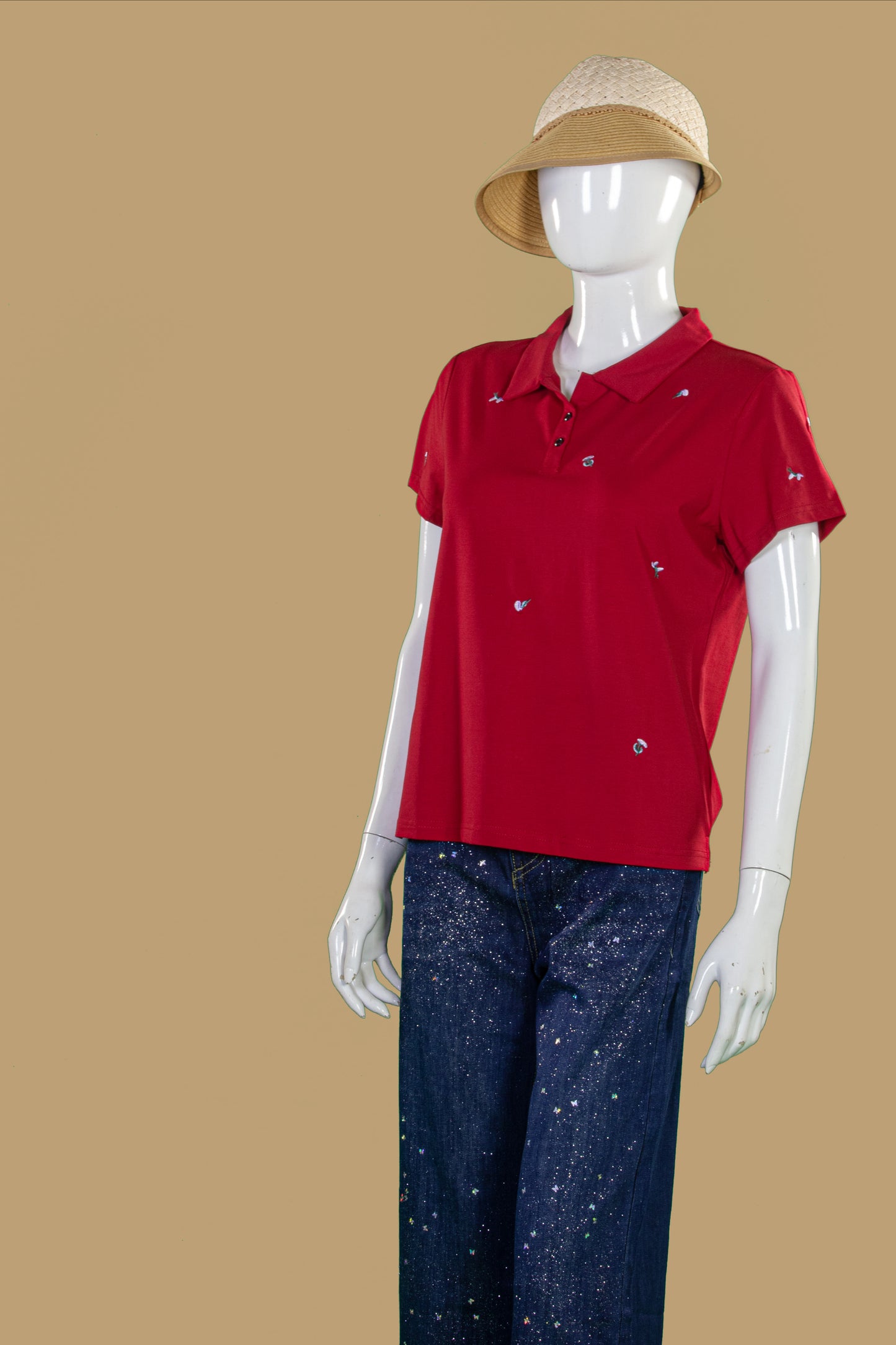 Blouse Motif Single Flower