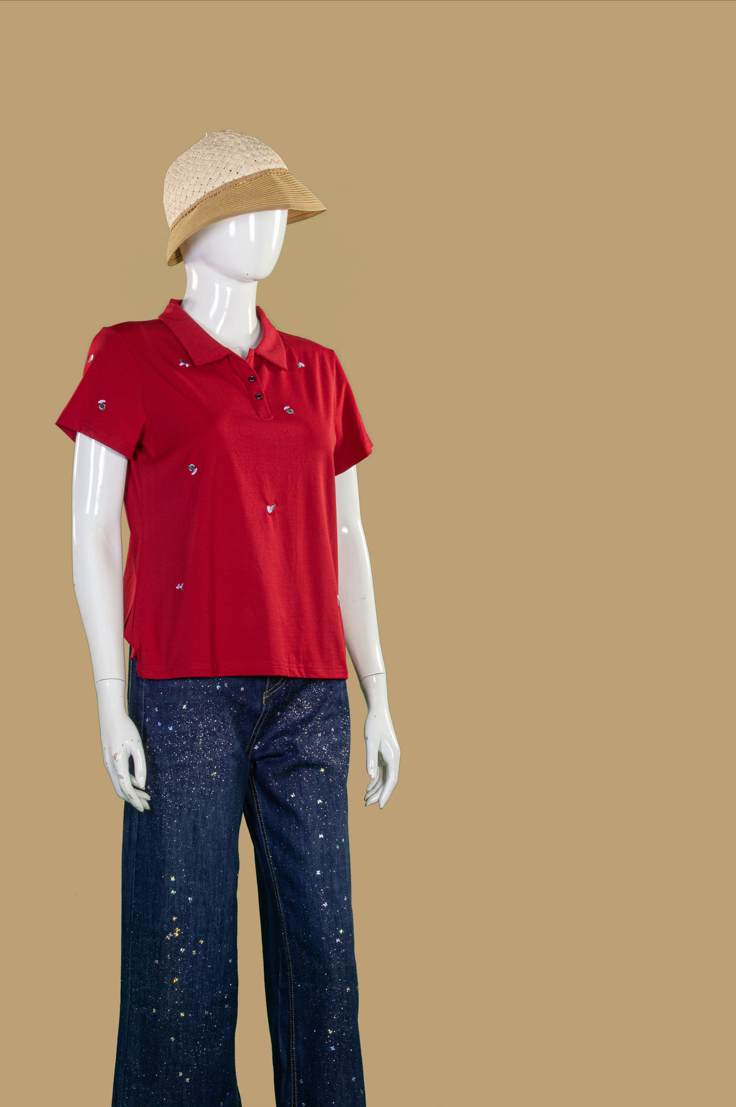 Blouse Motif Single Flower