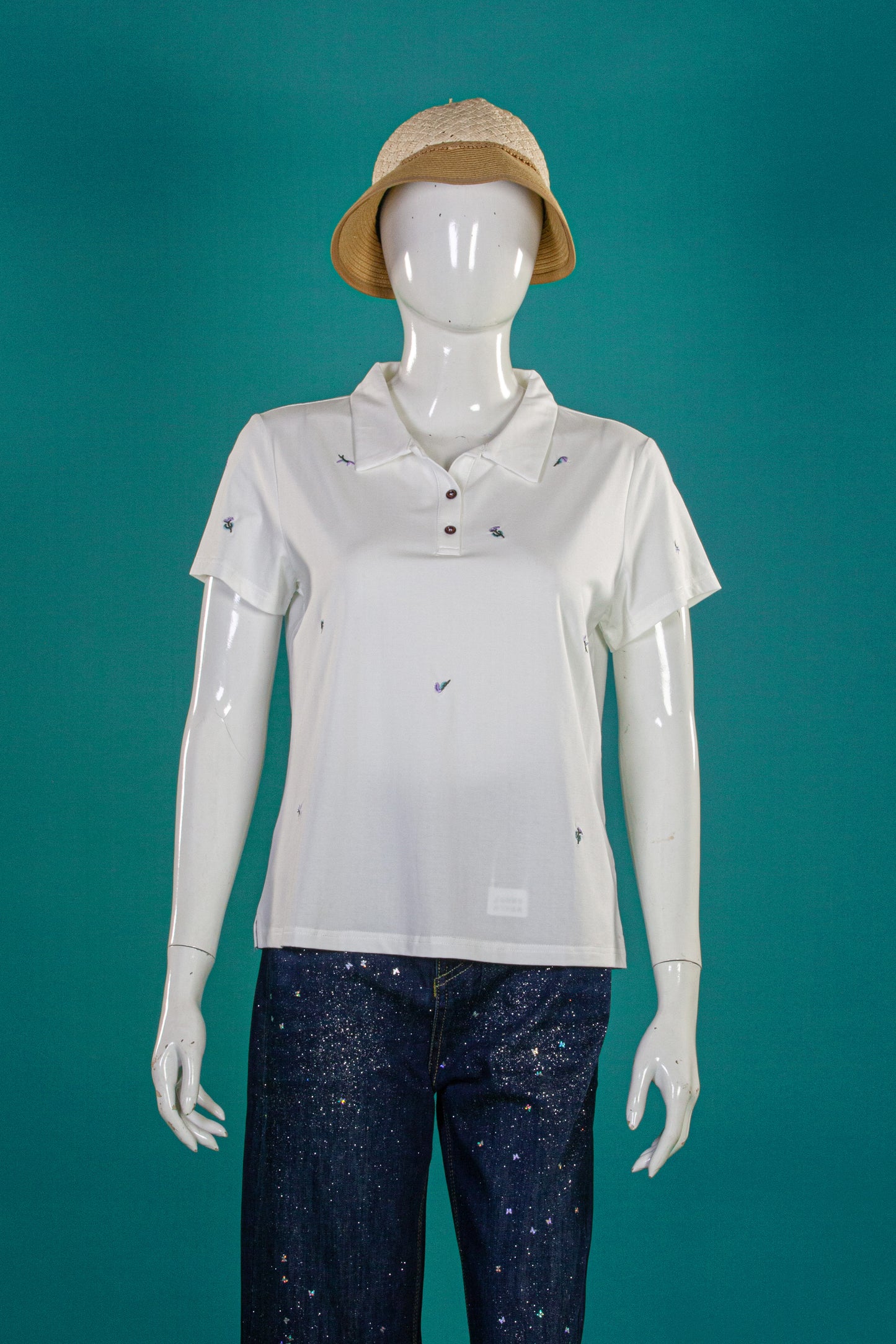 Blouse Motif Single Flower