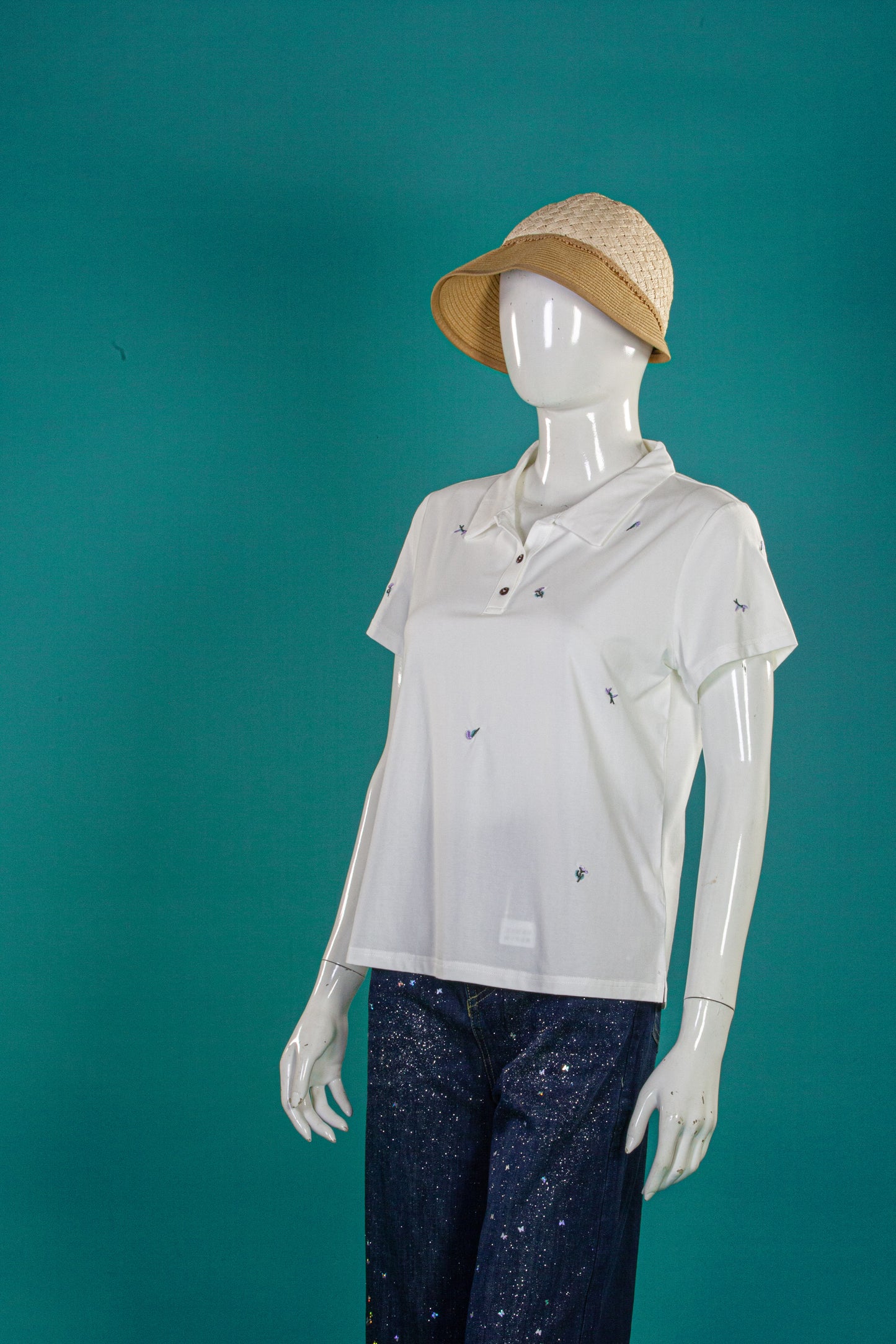 Blouse Motif Single Flower
