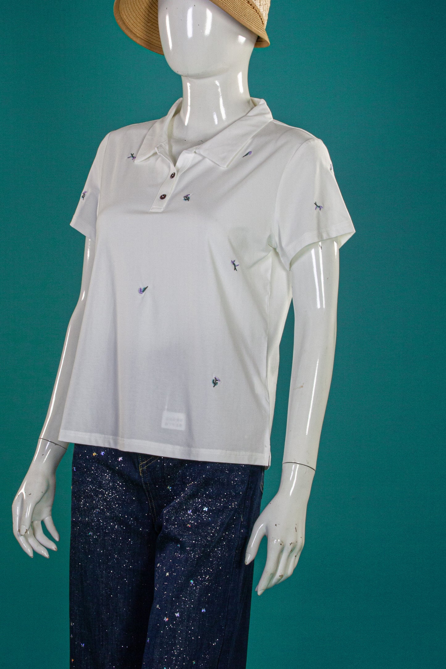 Blouse Motif Single Flower