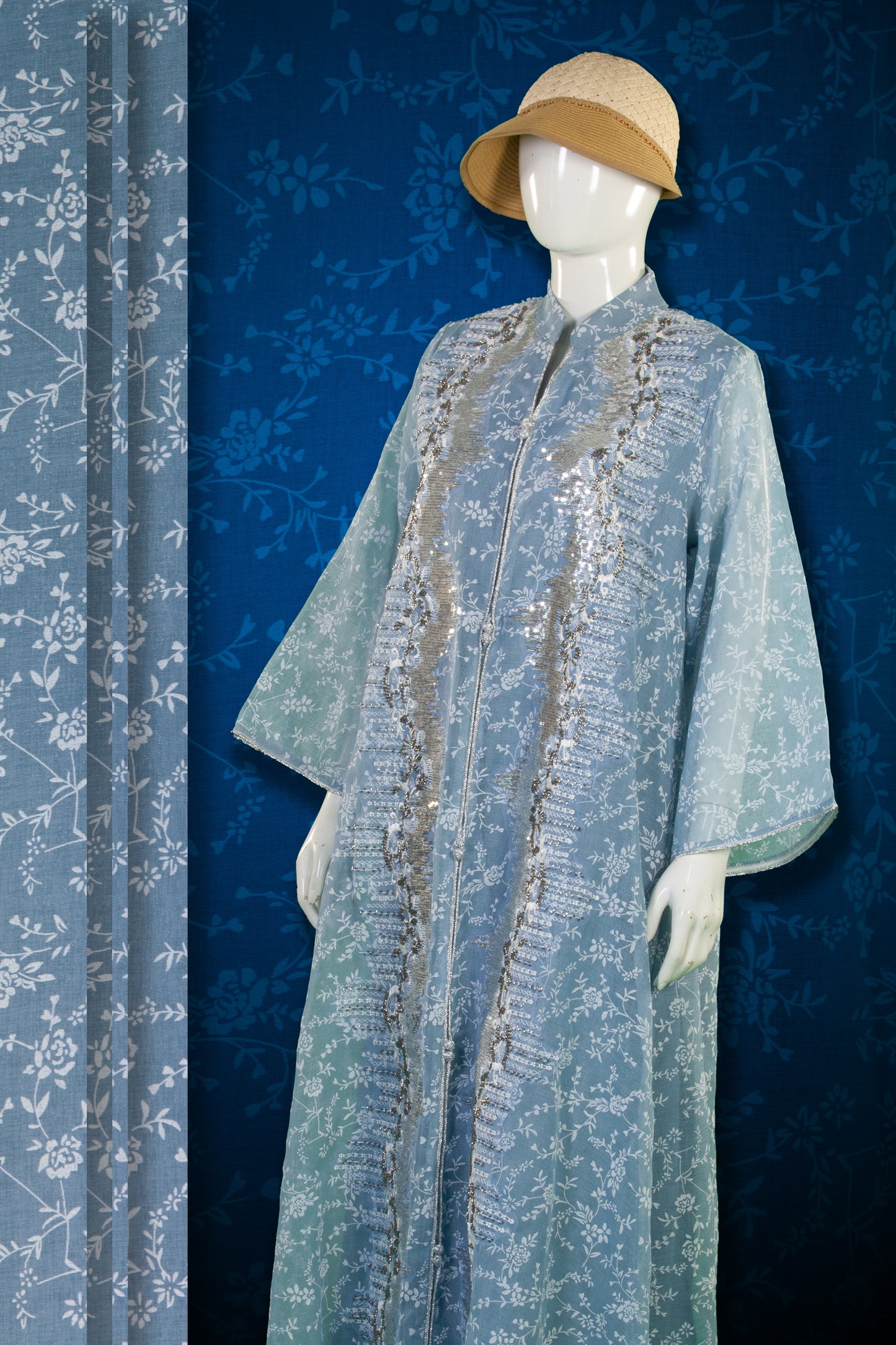 Kaftan Motif Floral