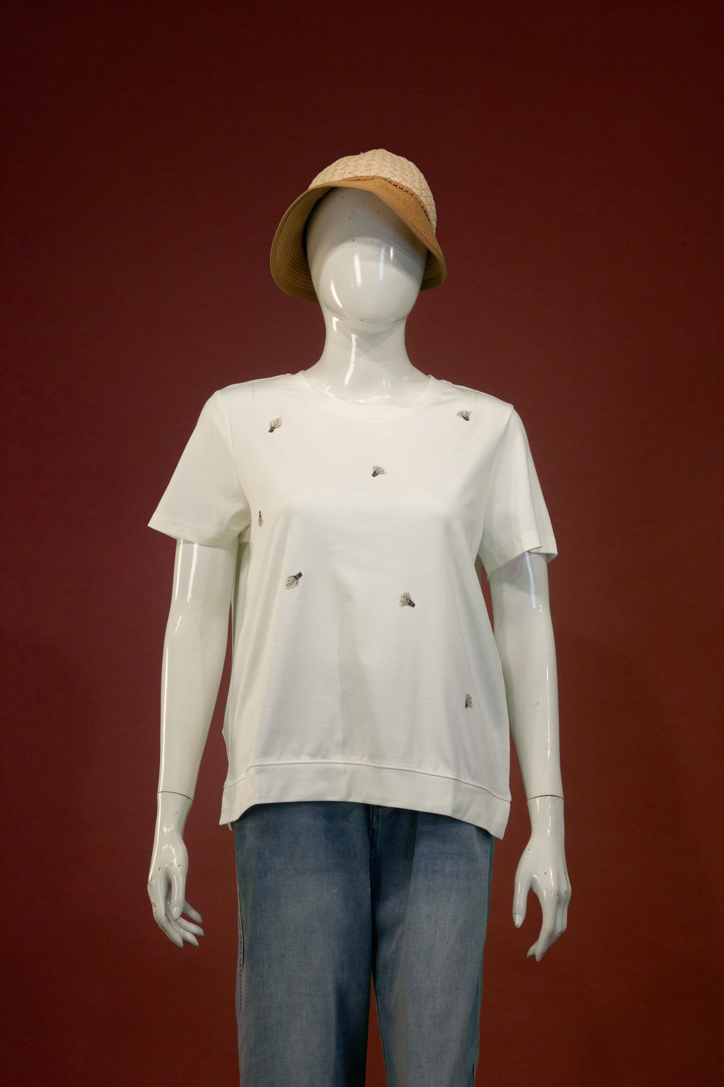 T-Shirt Motif Flower Bucket
