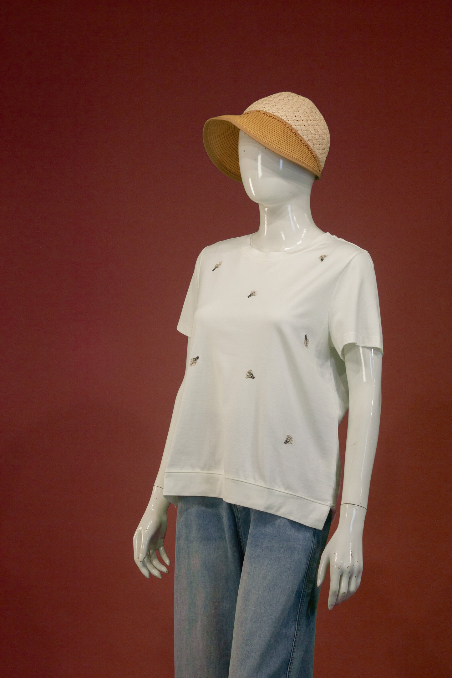 T-Shirt Motif Flower Bucket