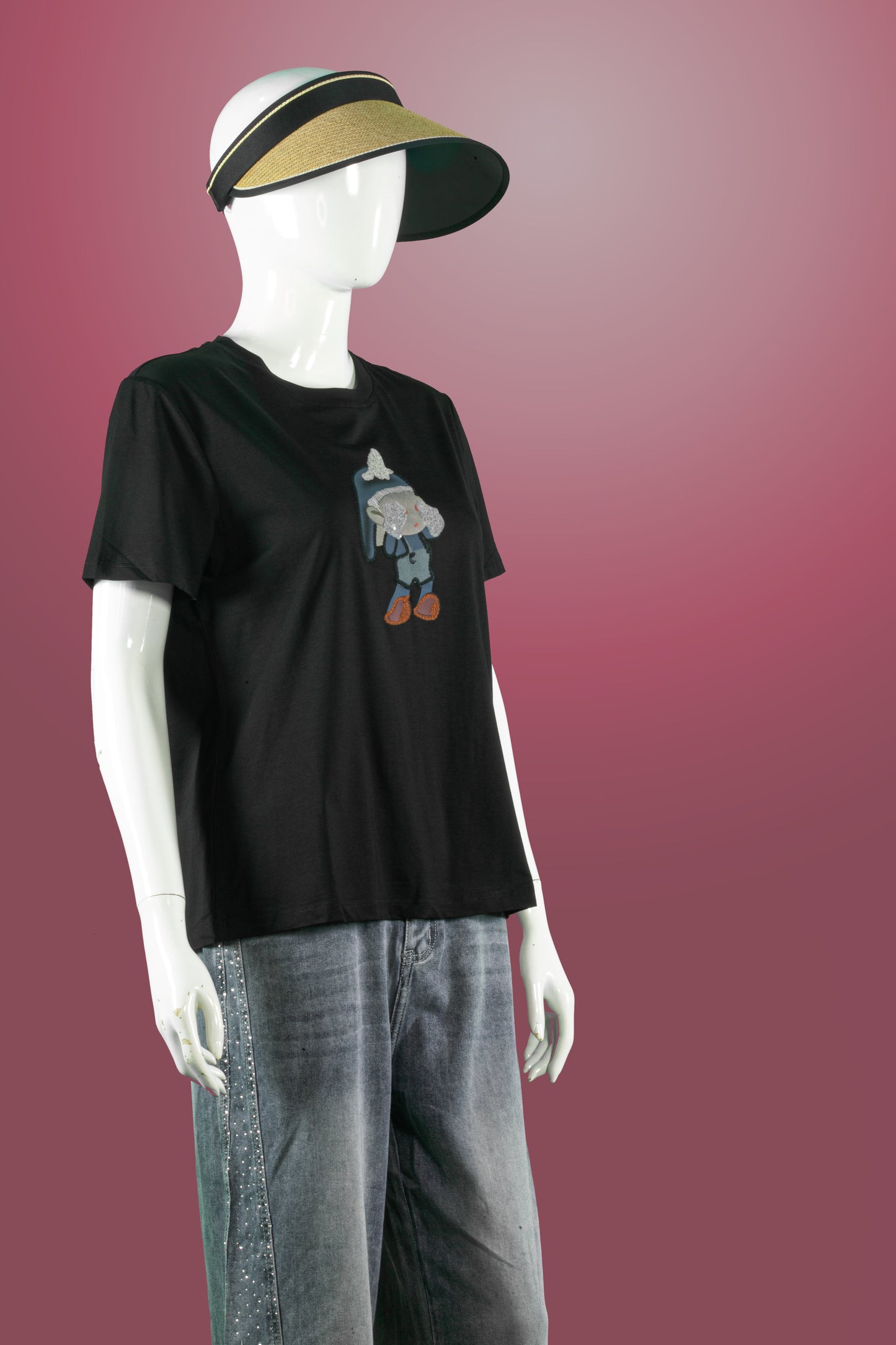 T-Shirt Tencel Motif Cry Boy