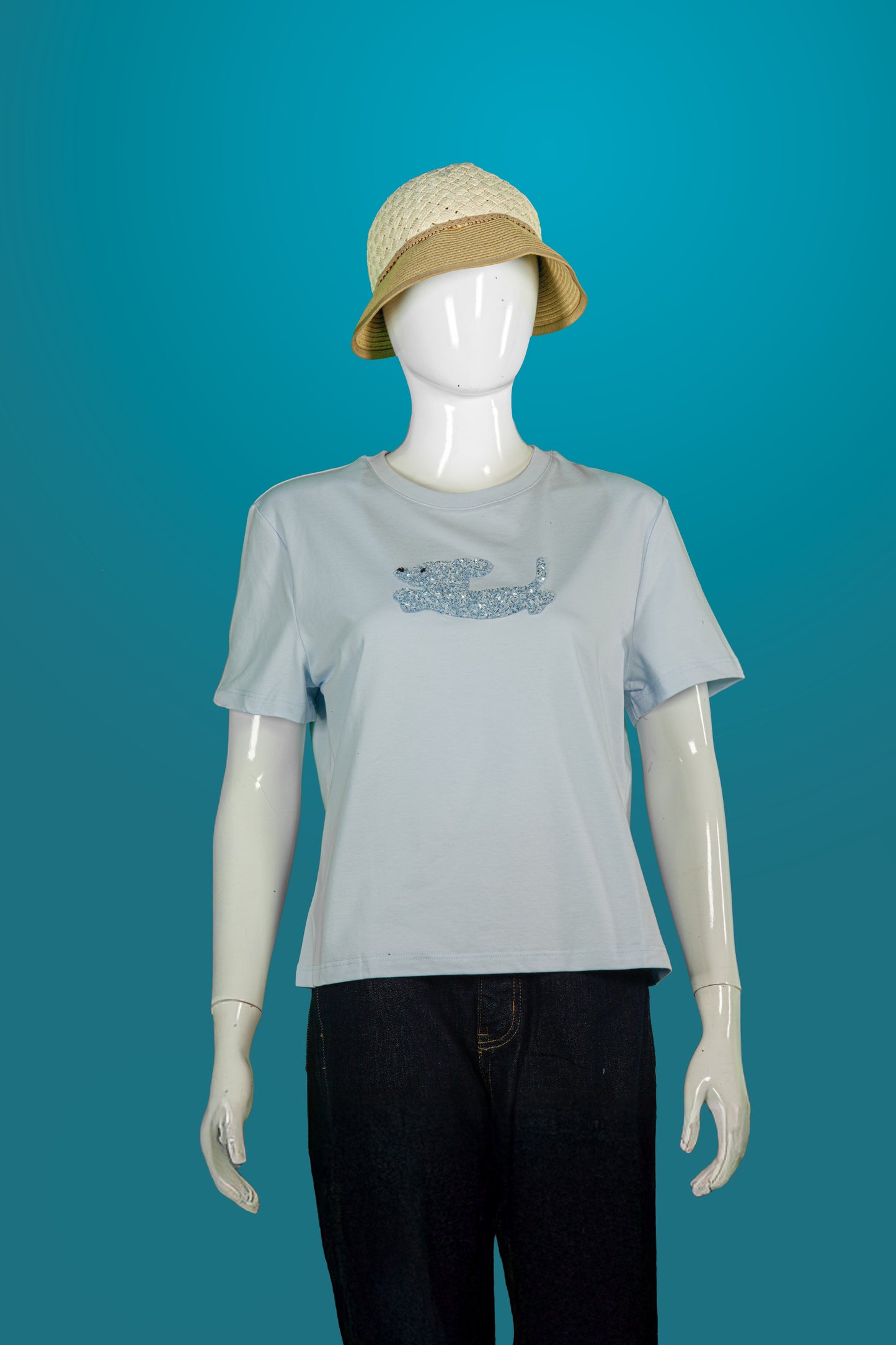 T-Shirt Katun Premium Motif Puppy