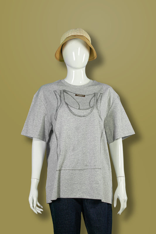 T-Shirt Tencel Motif Kaos